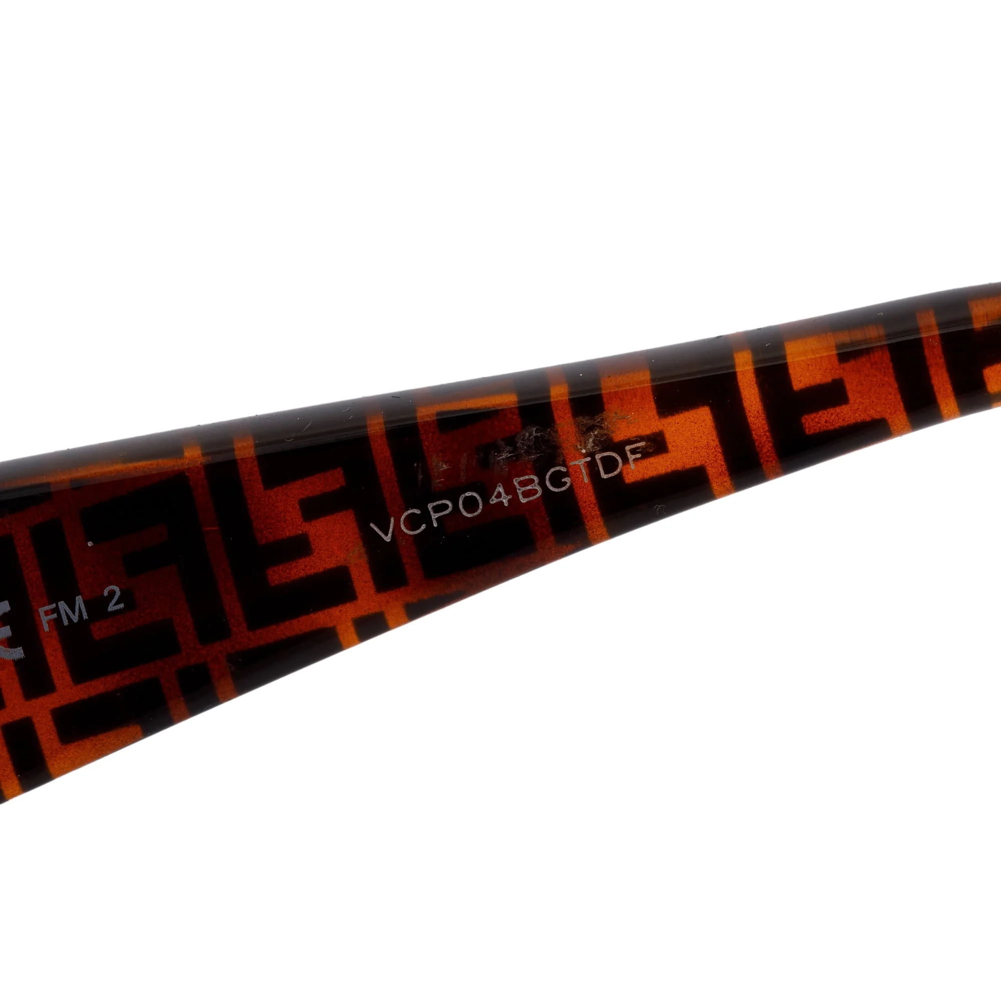 Fendi FF0359/G/S Havana Acetate Zucca FF Logo Oversize Sunglasses - Image 5