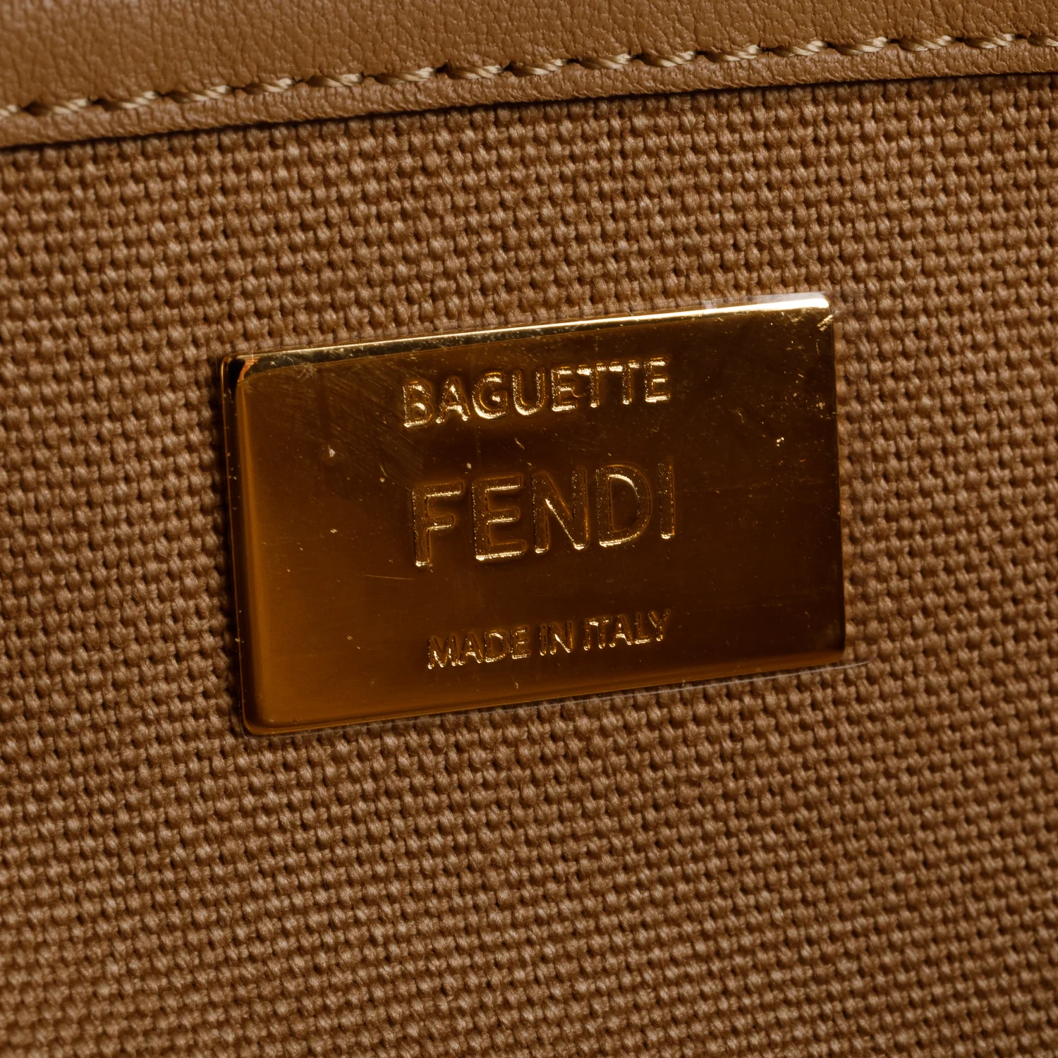 Fendi Multicolor Canvas Vitello King FF Embroidered Baguette w/ Straps - Image 9