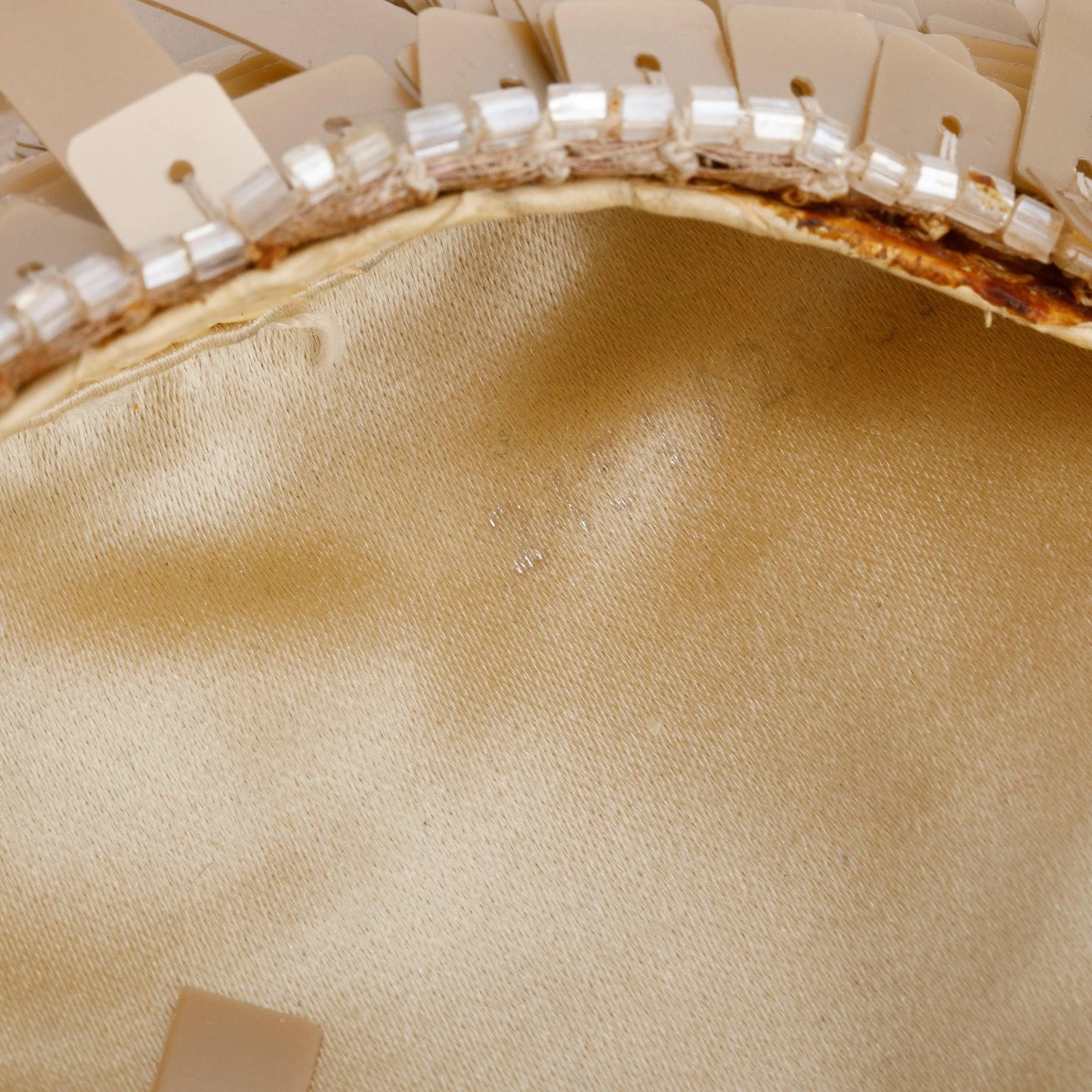 Fendi Neutral Python Sequin Baguette Micro Hobo Bag - Image 7
