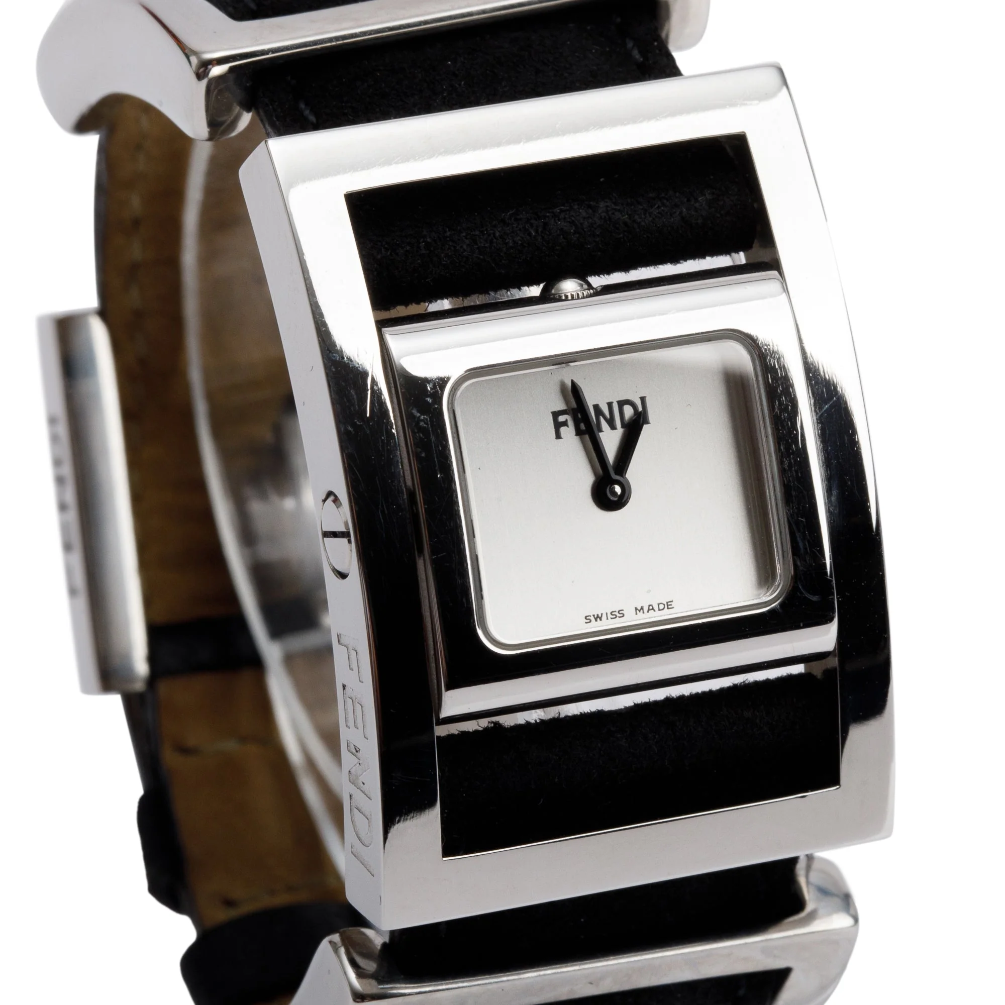 Fendi Stainless Steel Flip Face 5000 Series Watch w/ Box - Image 2