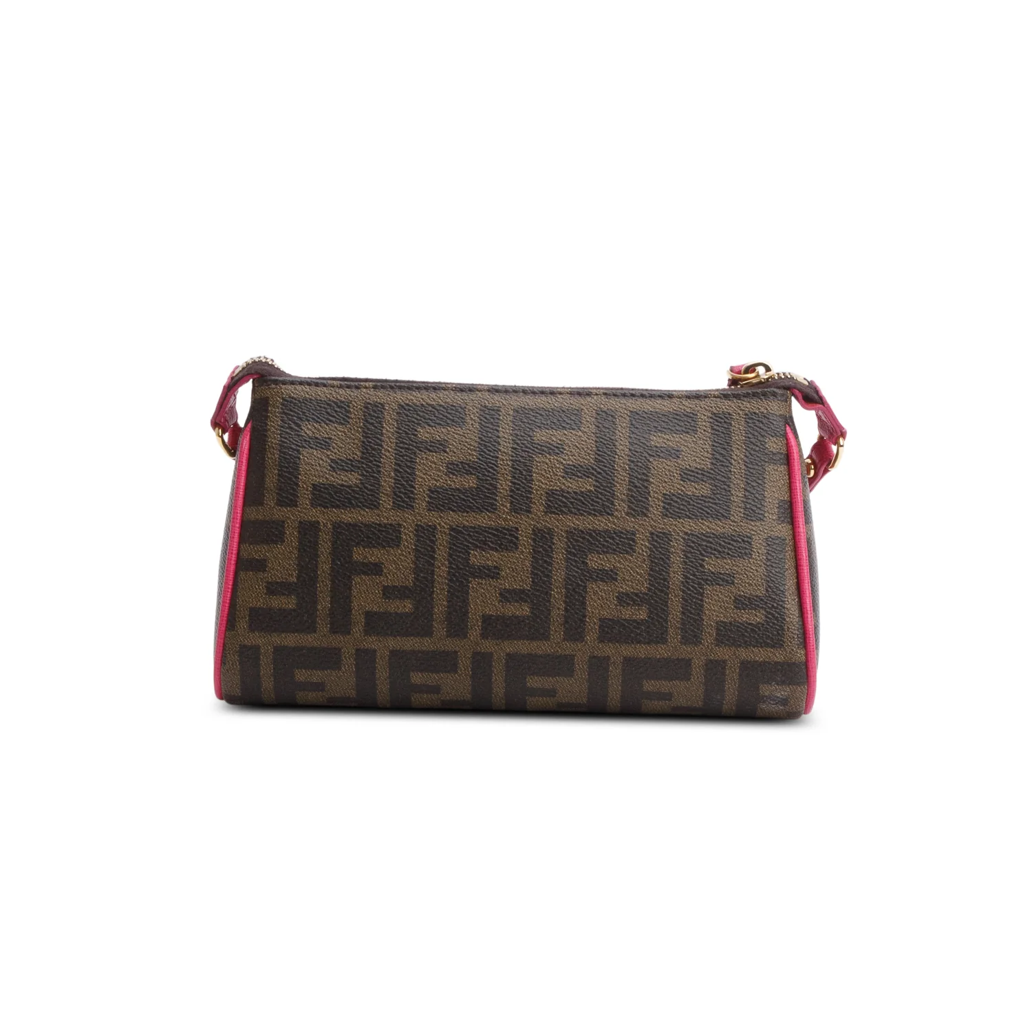 Fendi Zucca FF Canvas Crossbody Pochette w/ Box - Image 6