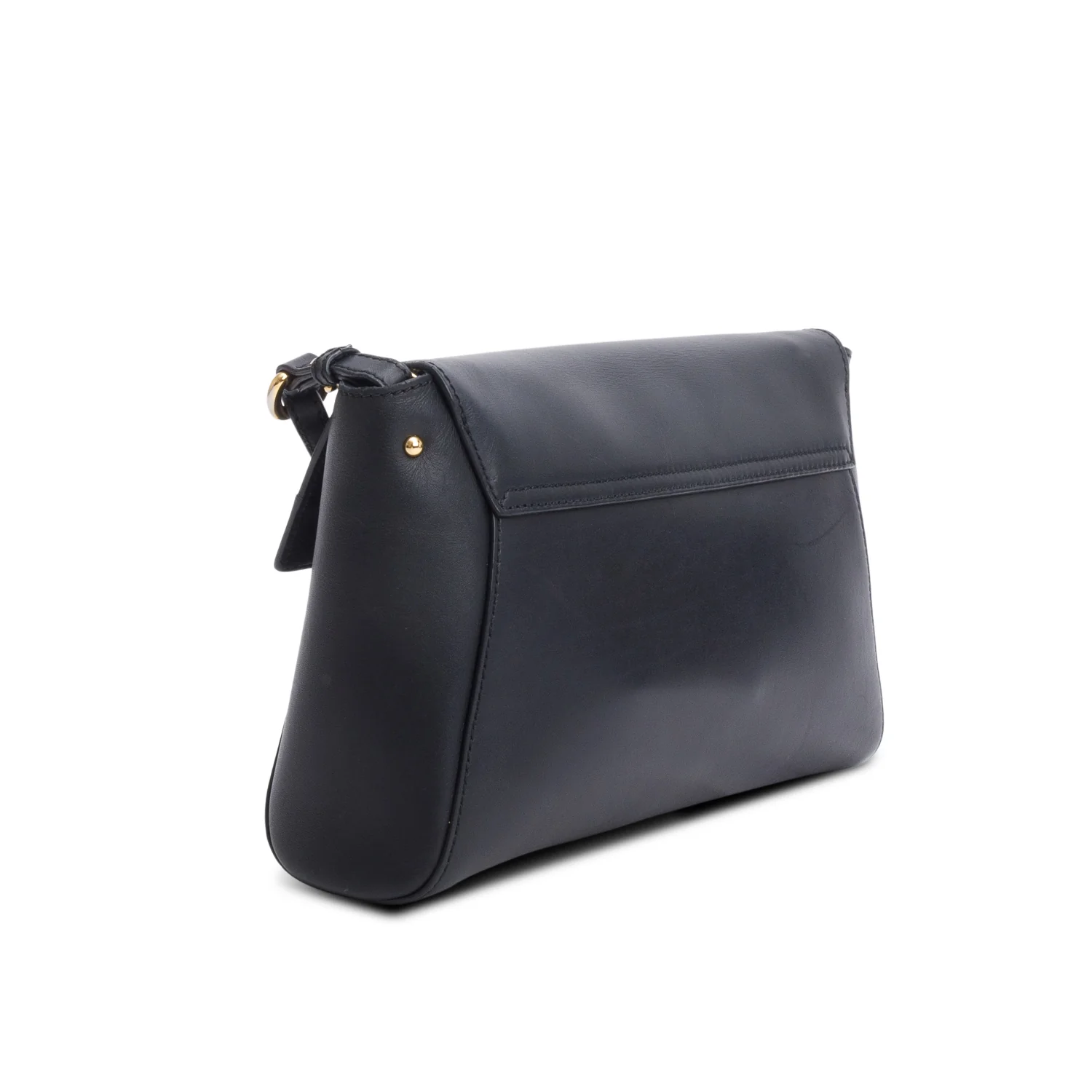 Ferragamo Black Calfskin Abbey Shoulder Bag - Image 6