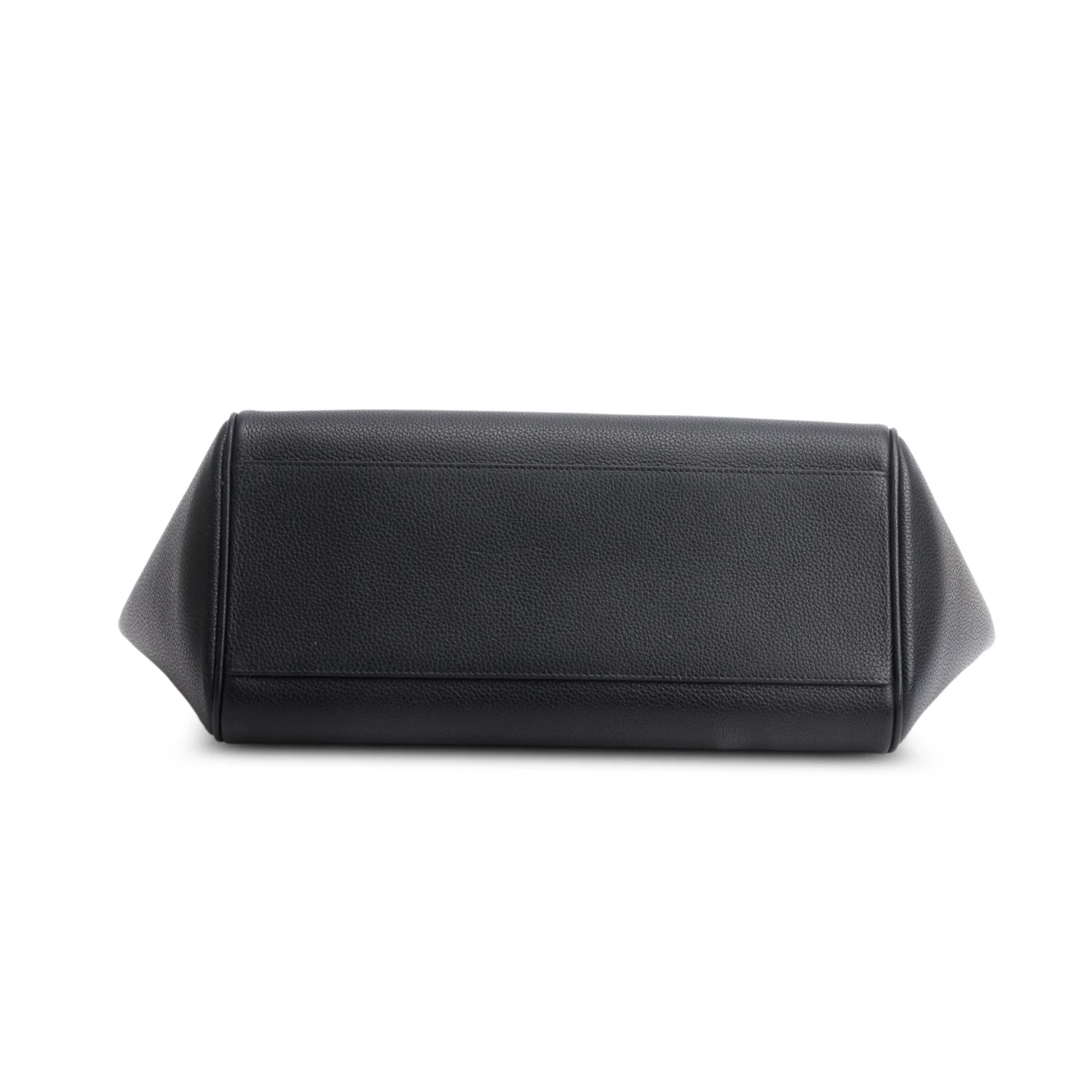 Ferragamo Black Calfskin Small East West Tote - Image 6