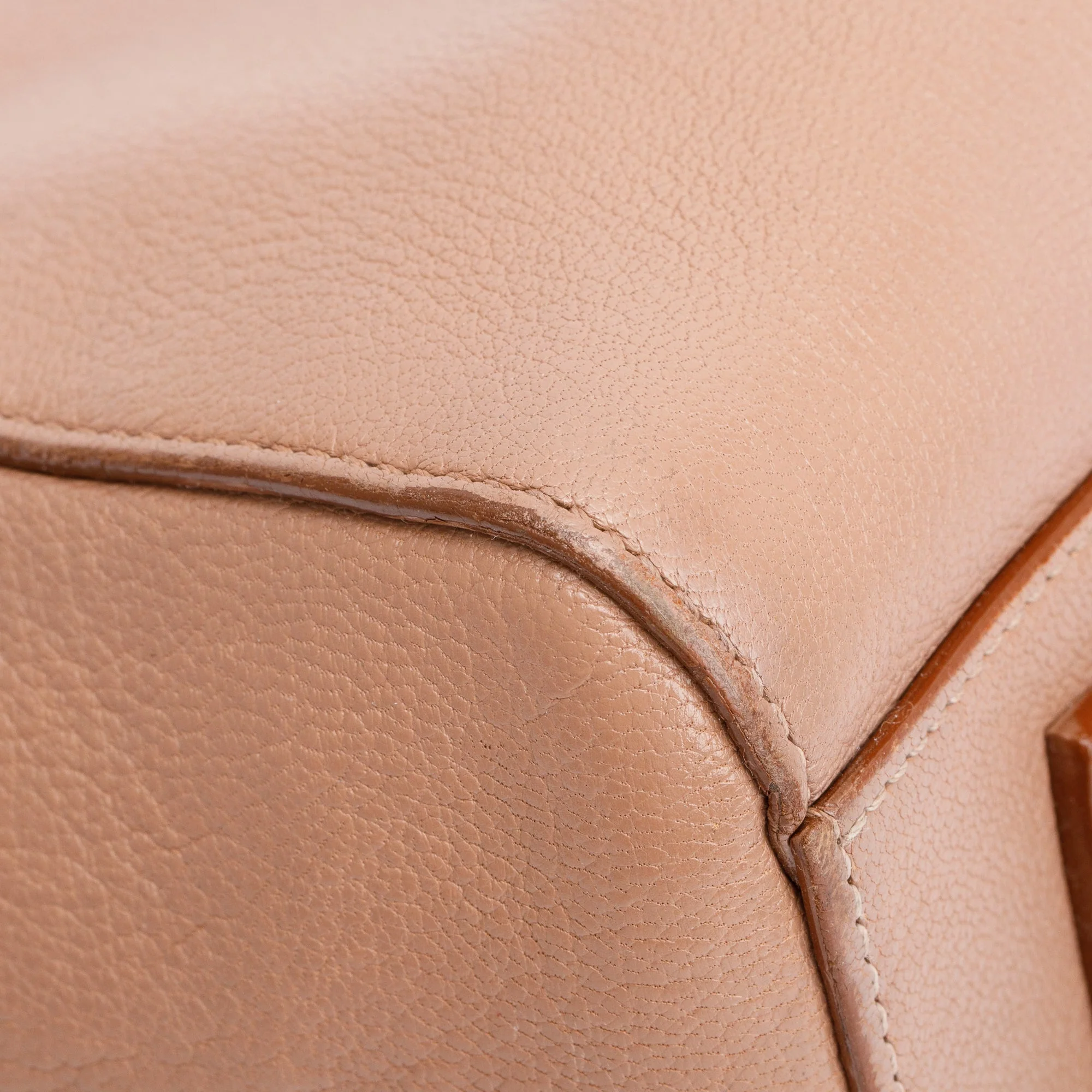 Givenchy Beige Sugar Goatskin Leather Small Antigona Bag - Image 7