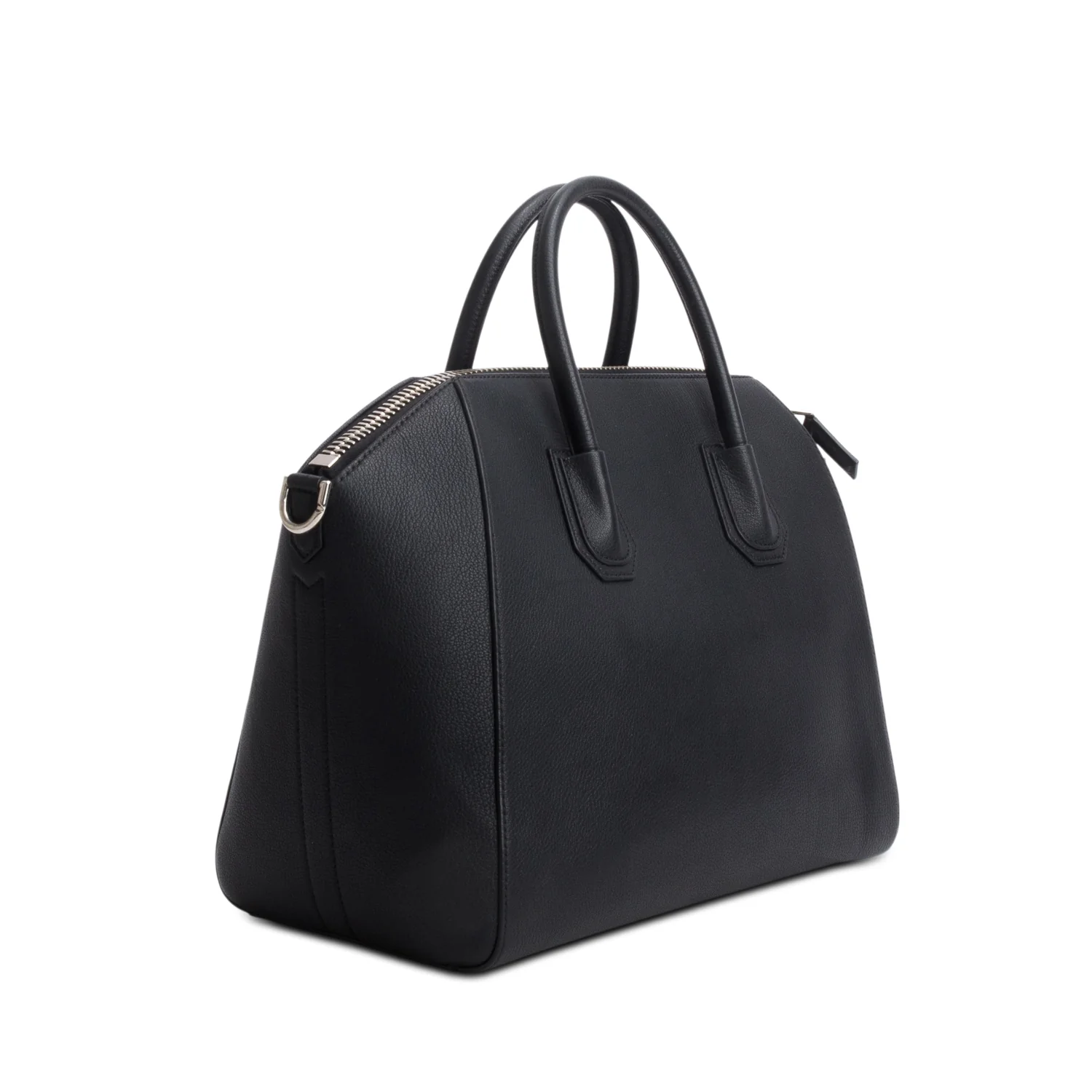 Givenchy Black Calfskin Leather Medium Antigona w/ Strap - Image 6