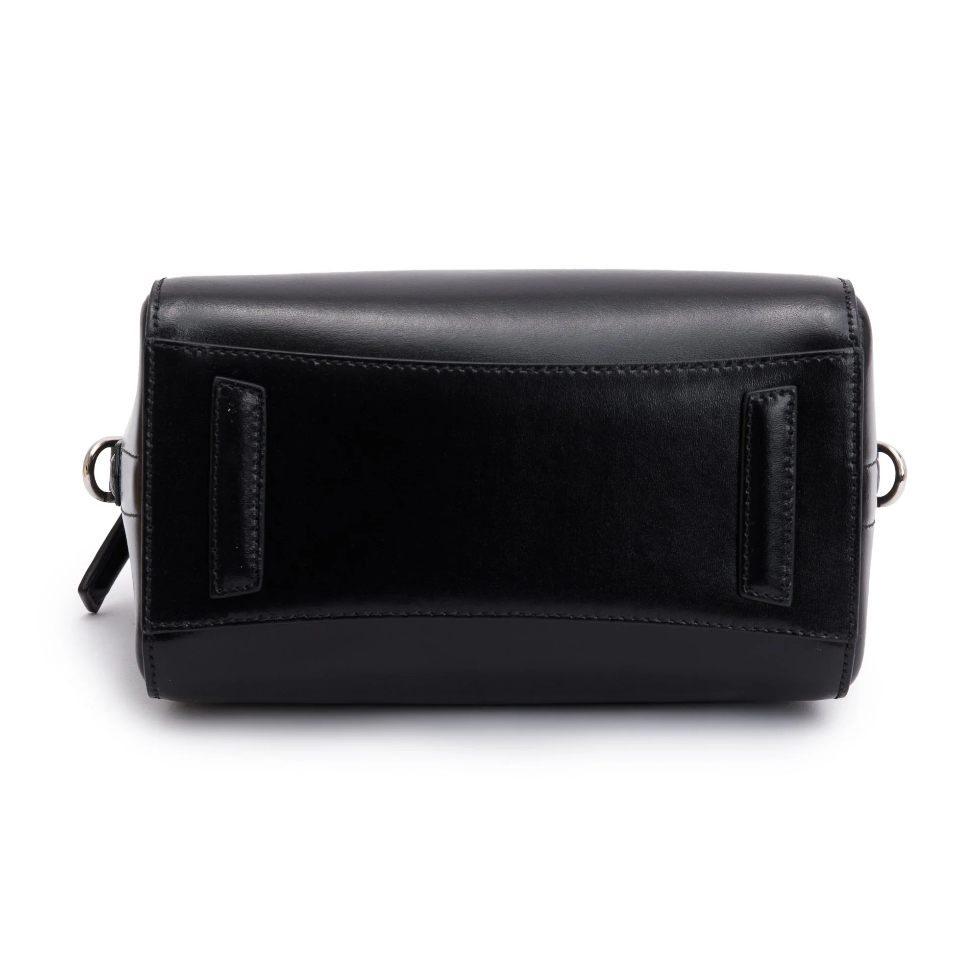 Givenchy Black Smooth Calfskin Leather Mini Antigona Bag w/ Strap - Image 6