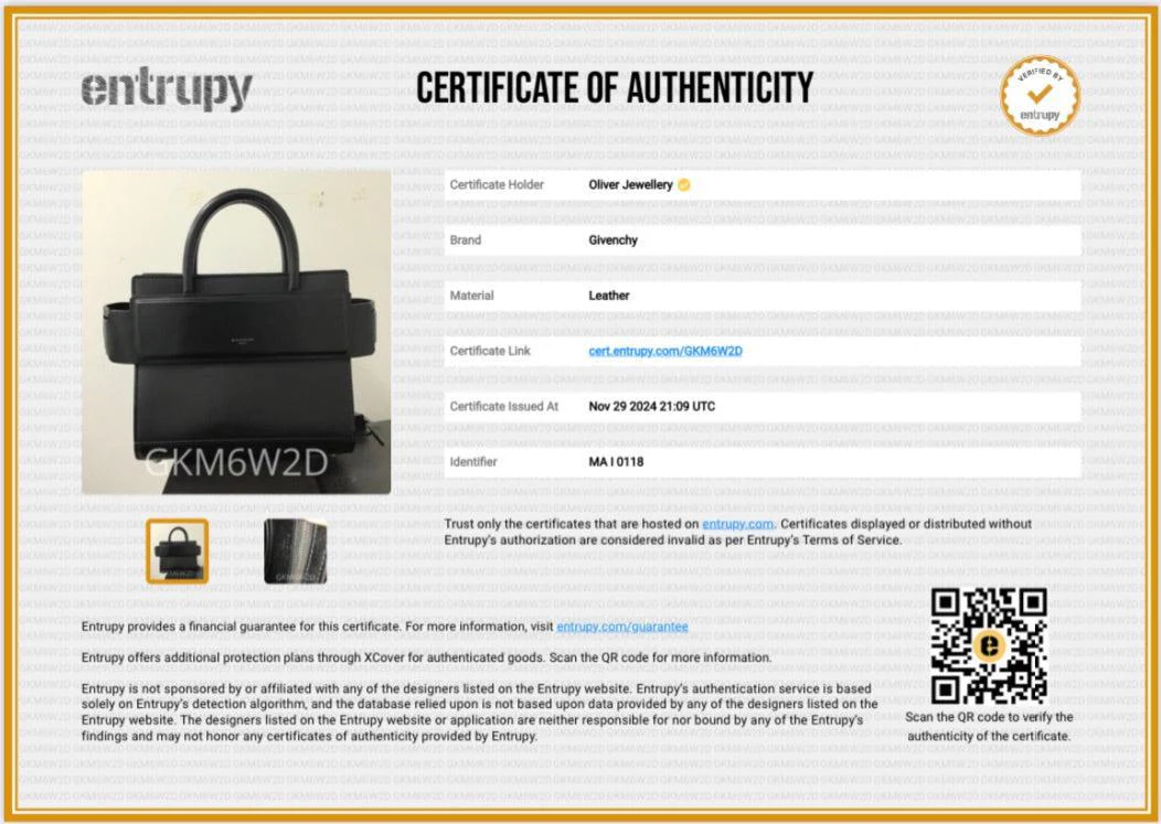 Givenchy Black Smooth Leather Small Horizon Top Handle bag - Image 11