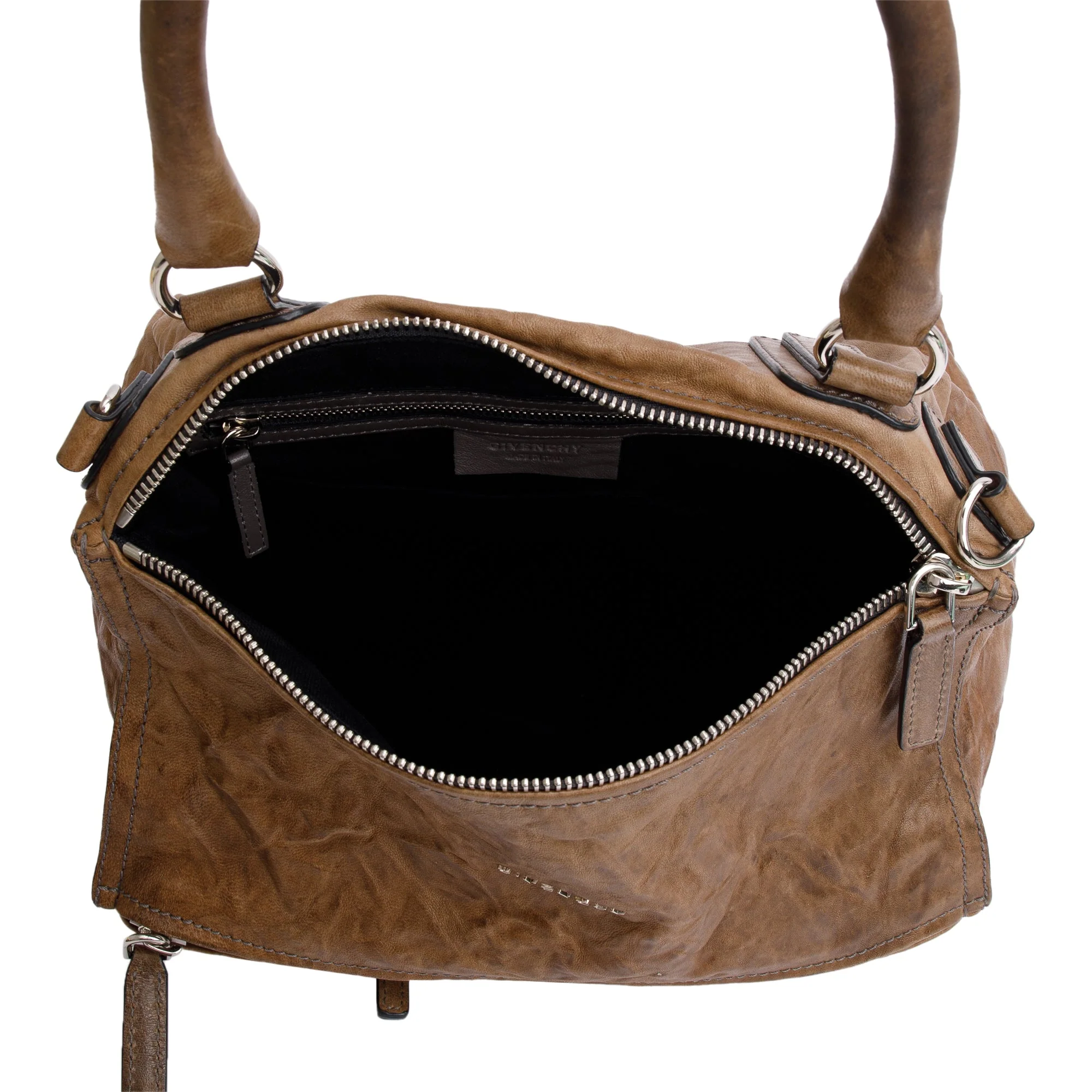 Givenchy Brown Sheepskin Medium Pandora Satchel - Image 12