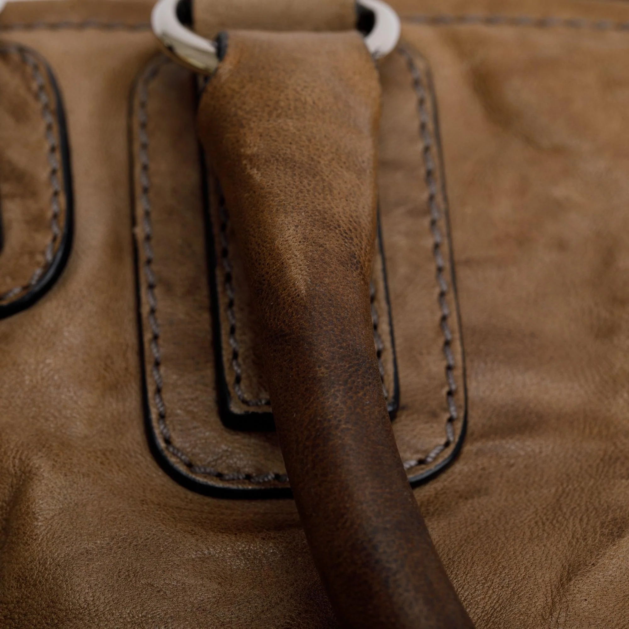 Givenchy Brown Sheepskin Medium Pandora Satchel - Image 8