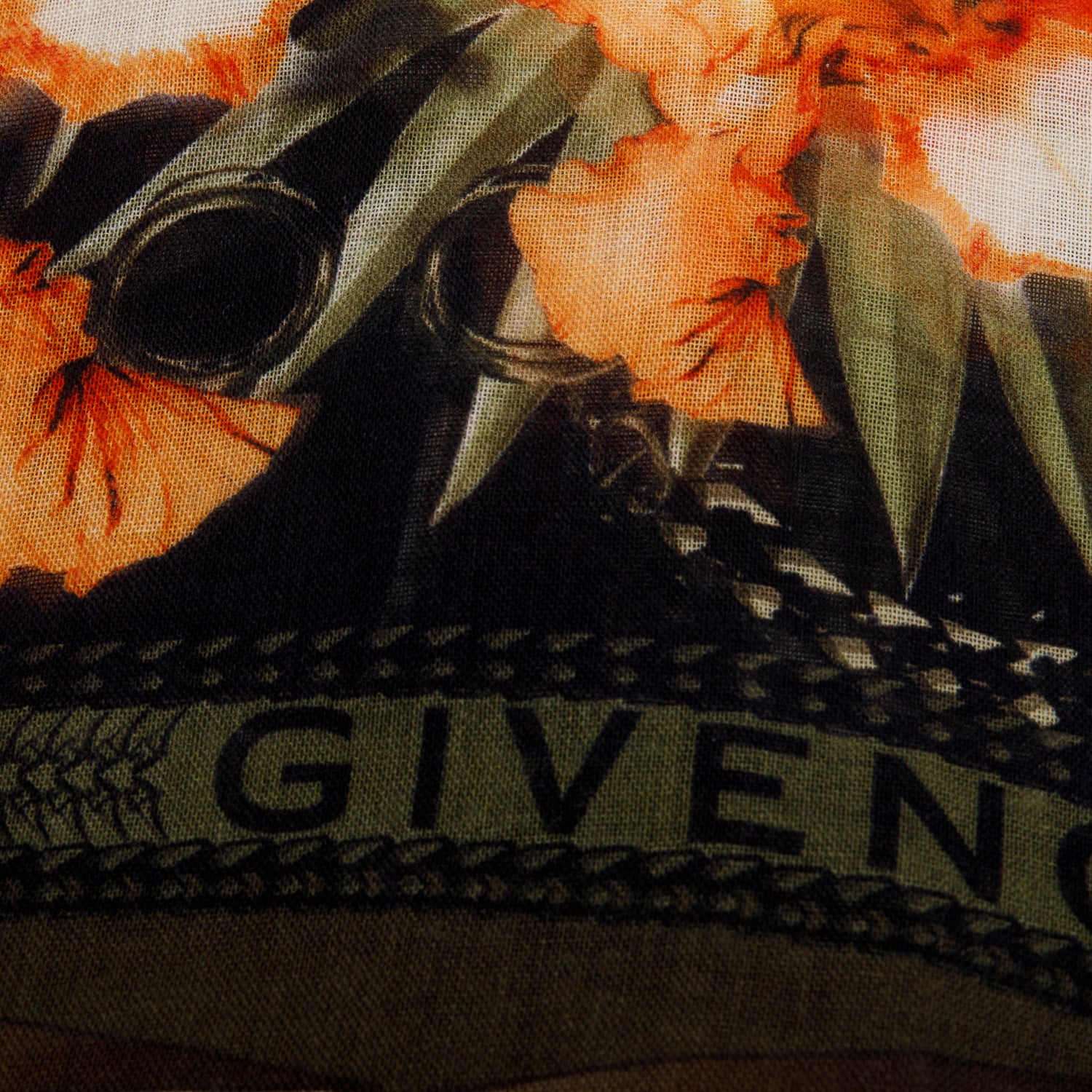 Givenchy Multicolor Wool Scarf - Image 3