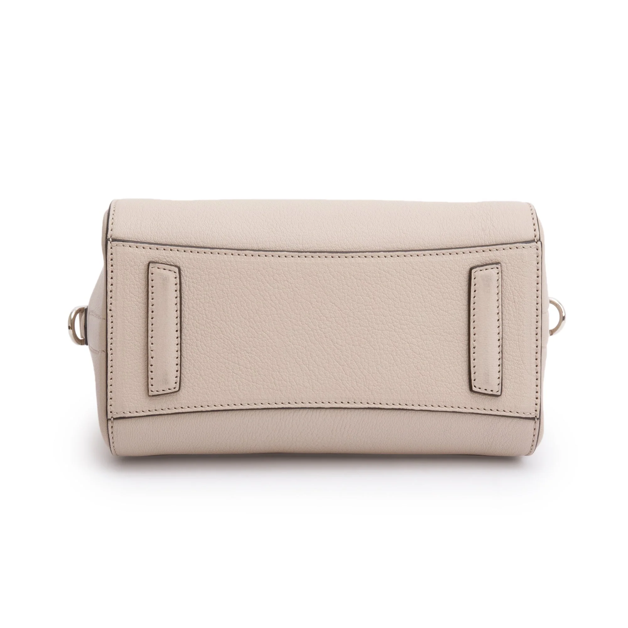 Givenchy Neutral Calfskin Leather Mini Antigona Bag w/ Strap - Image 5