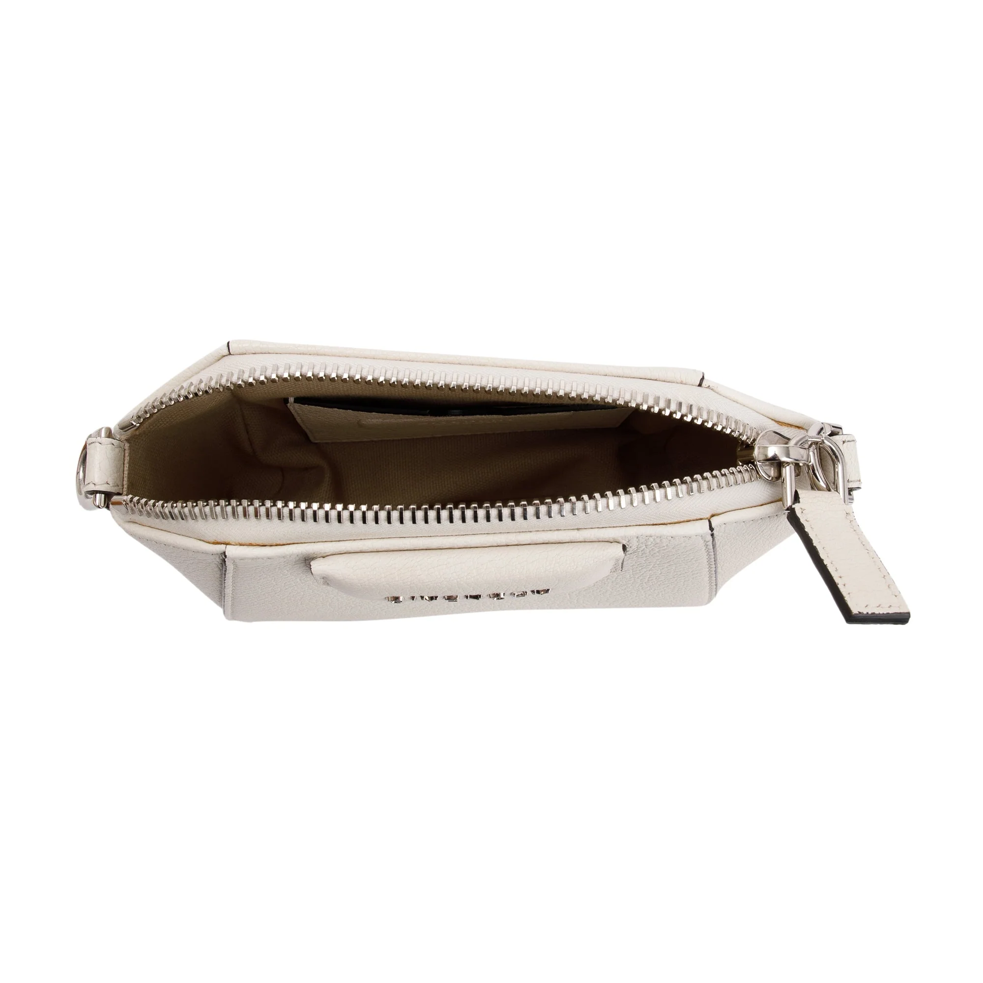Givenchy White Sugar Goatskin Leather Nano Antigona Crossbody Bag - Image 11