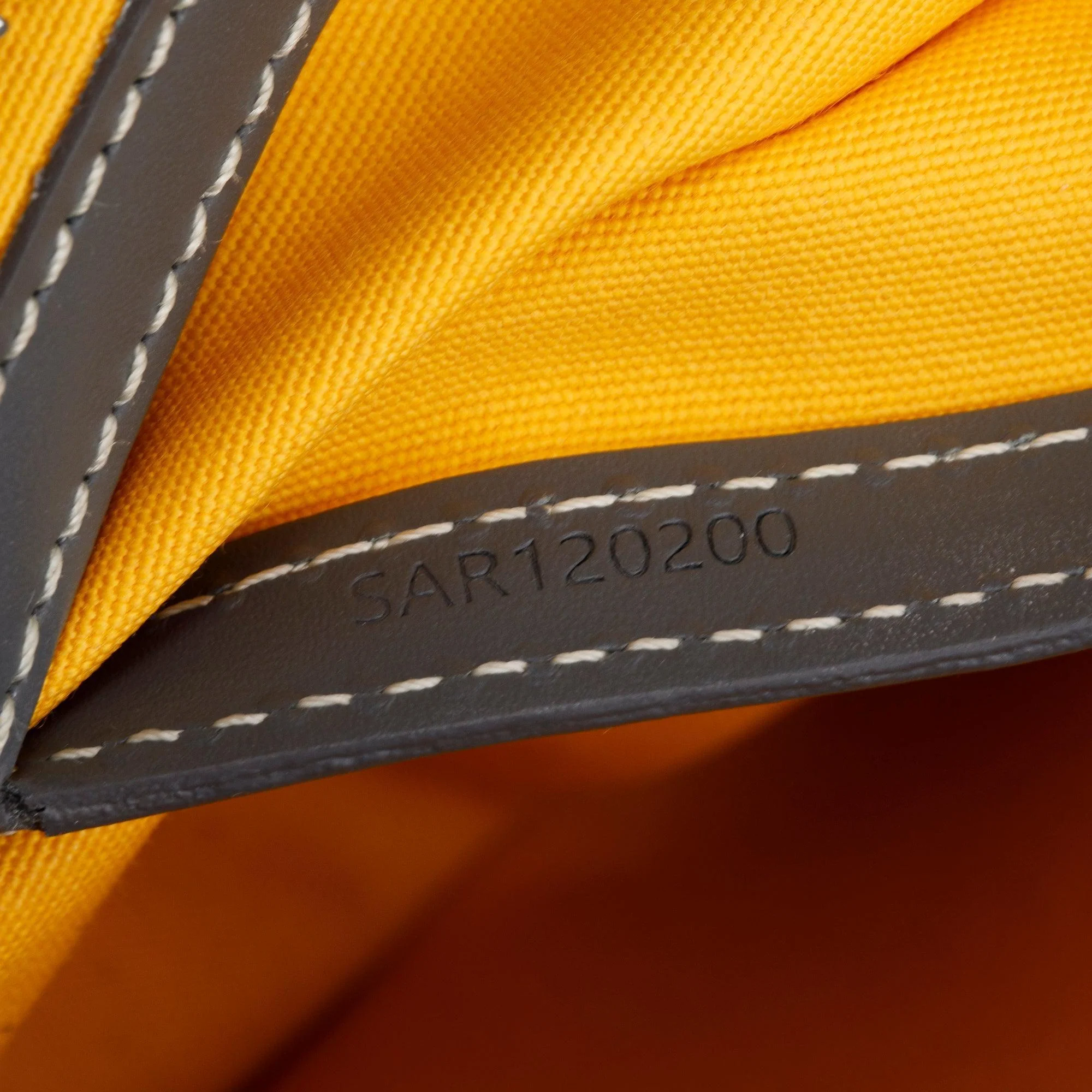 Goyard 2020 Grey Leather & Monogram Canvas Sac Cap Vert Crossbody Bag - Image 8