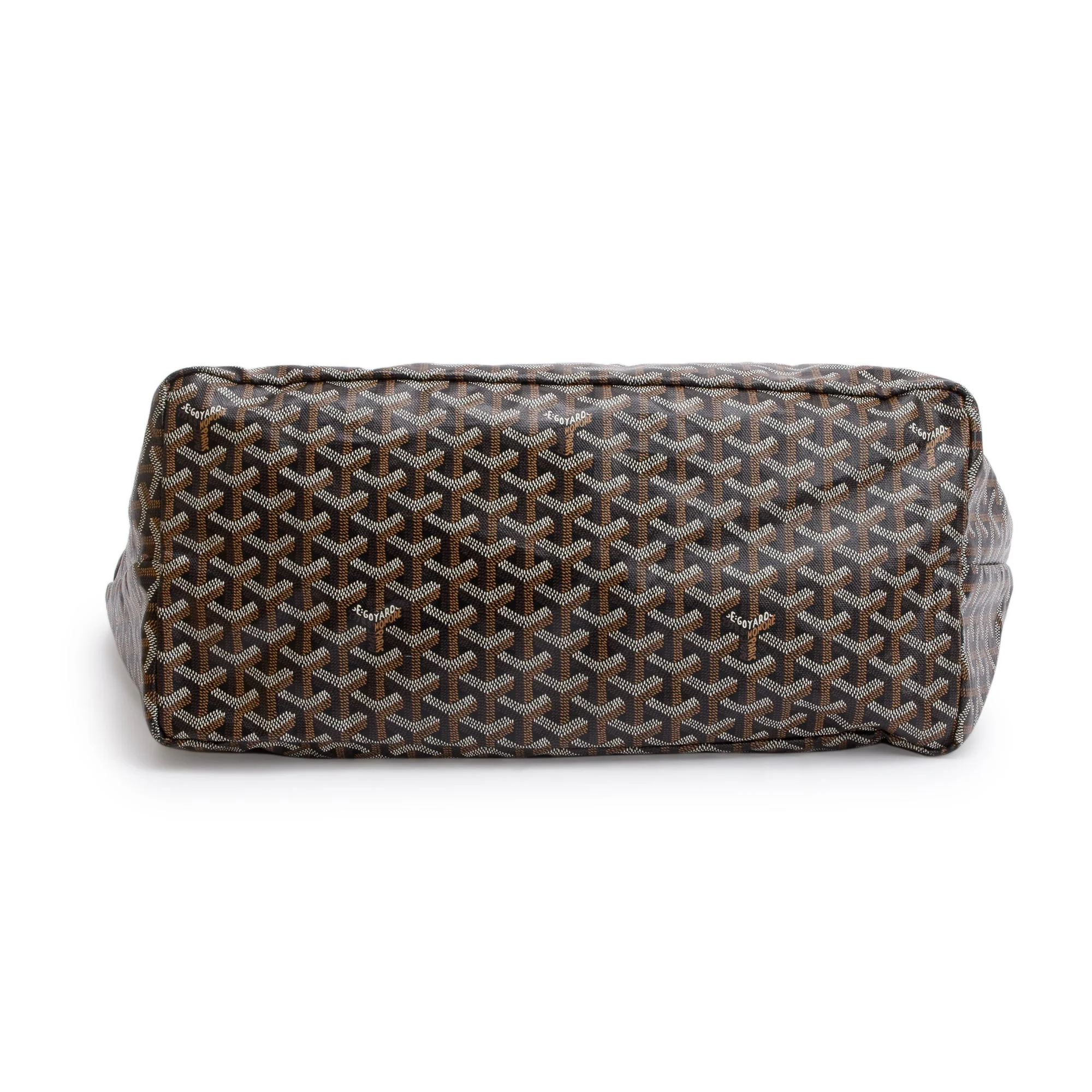 Goyard 2021 Black Monogram Canvas Saint Louis Tote GM w/ Pouch - Image 6