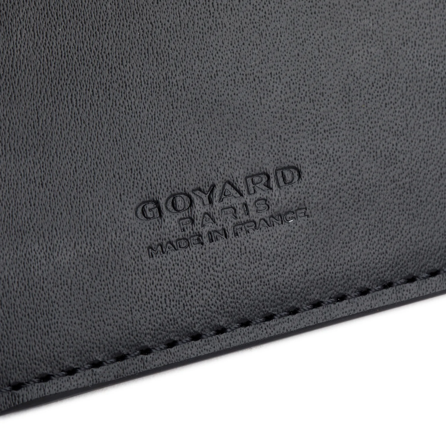 Goyard 2022 Black Goyardine Card Holder w/ Box - Image 7