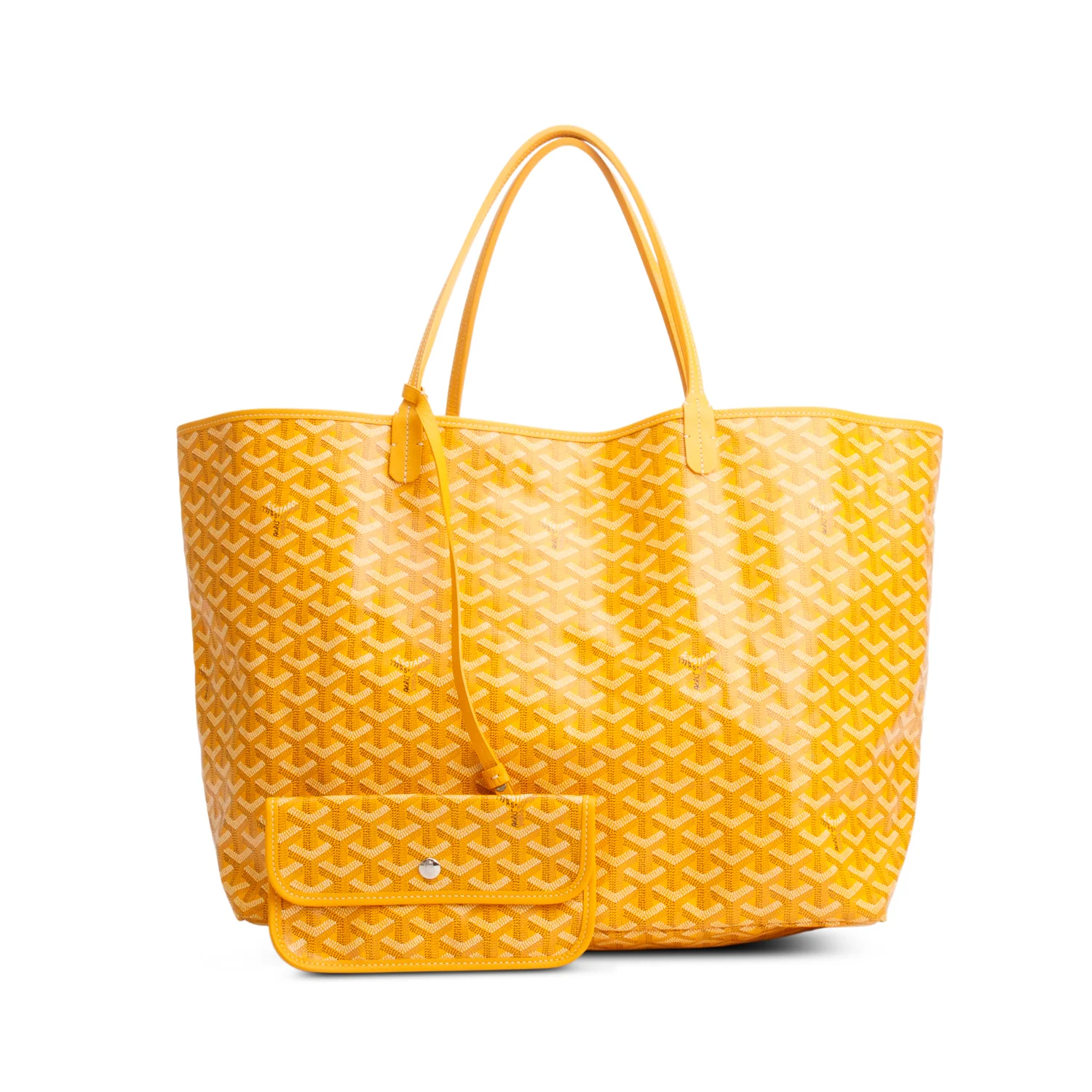 Goyard 2023 Yellow Monogram Saint Louis GM w/ Pouch