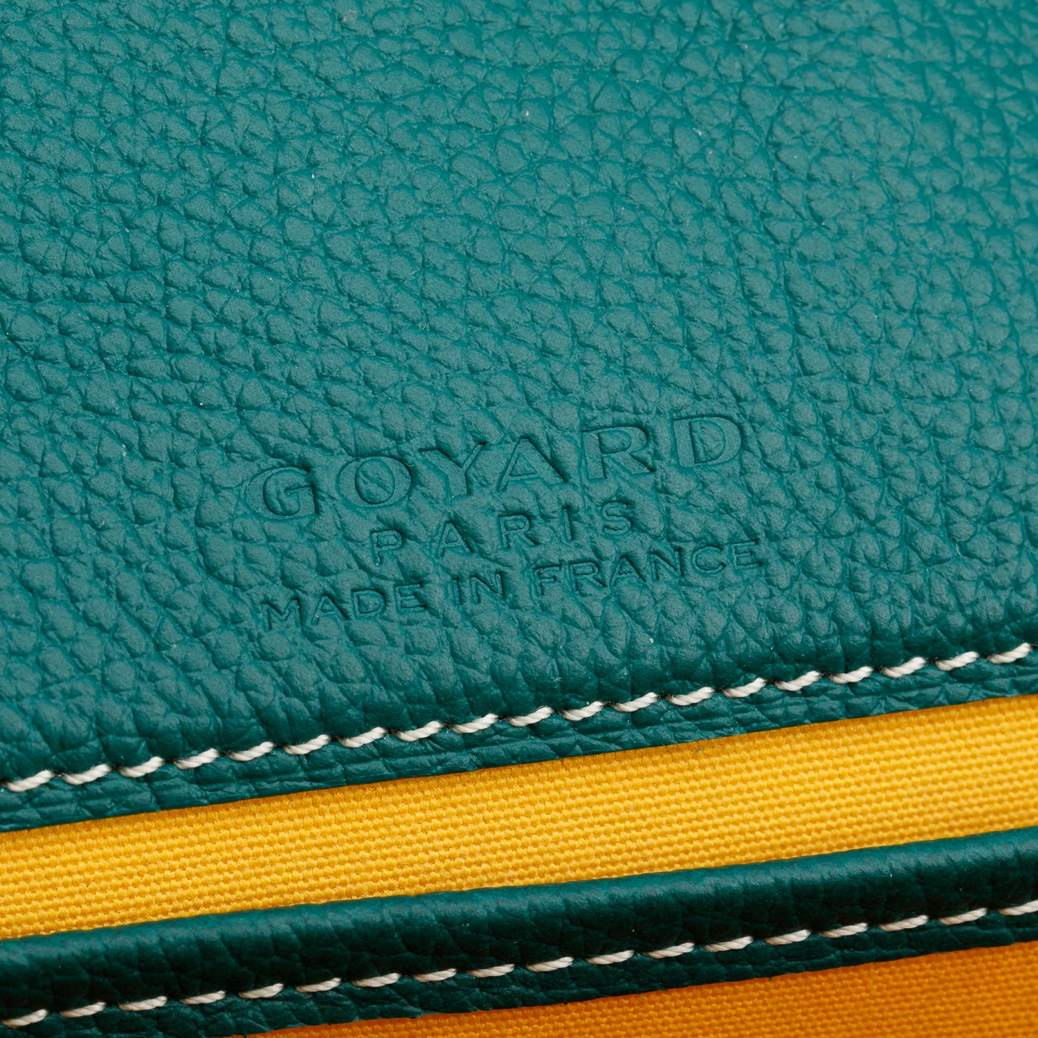 Goyard 2024 Green Goyardine Canvas & Leather II MM Messenger Bag - Image 8