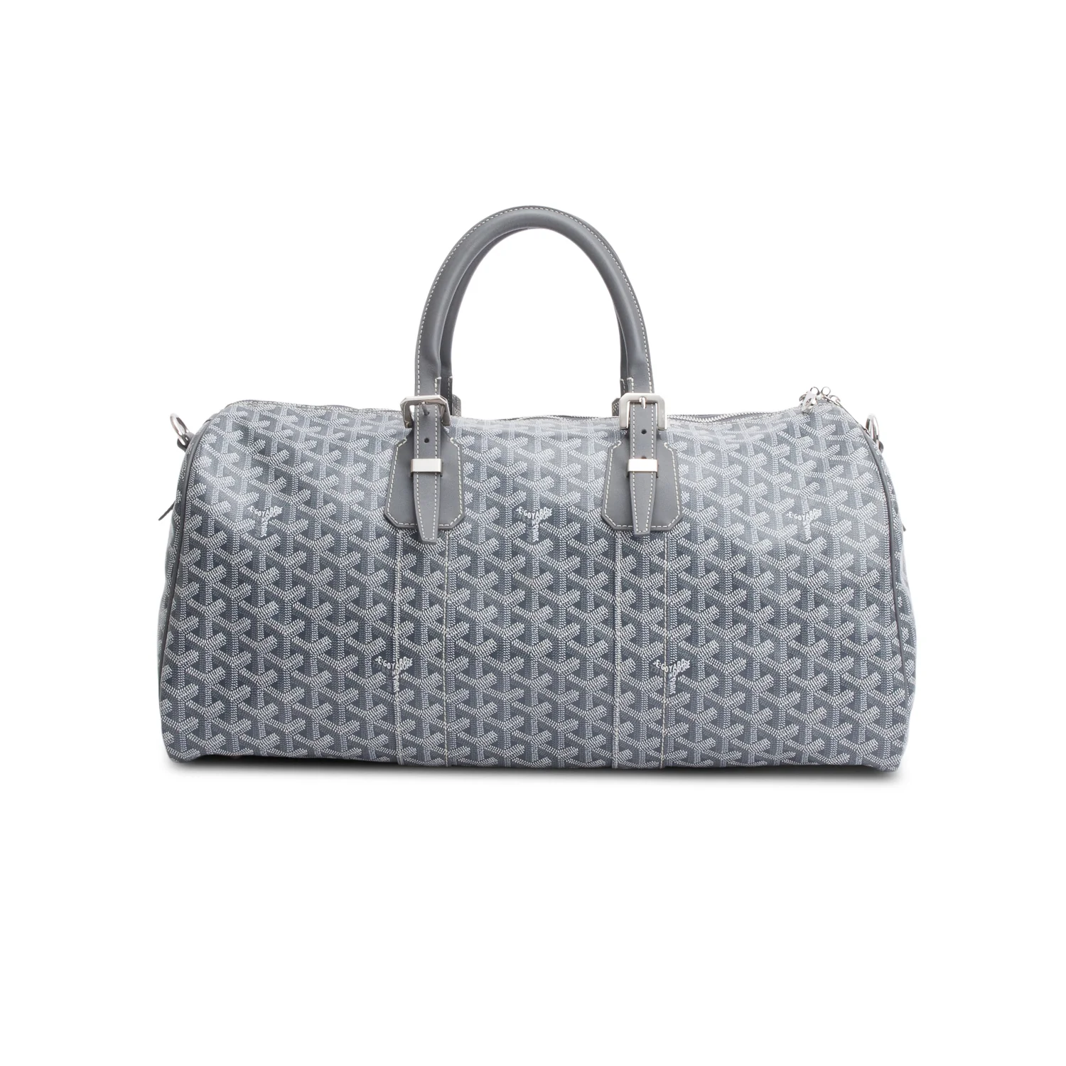Goyard 2024 Grey Monogram Canvas Croisiere 50 w/ Strap - Image 3