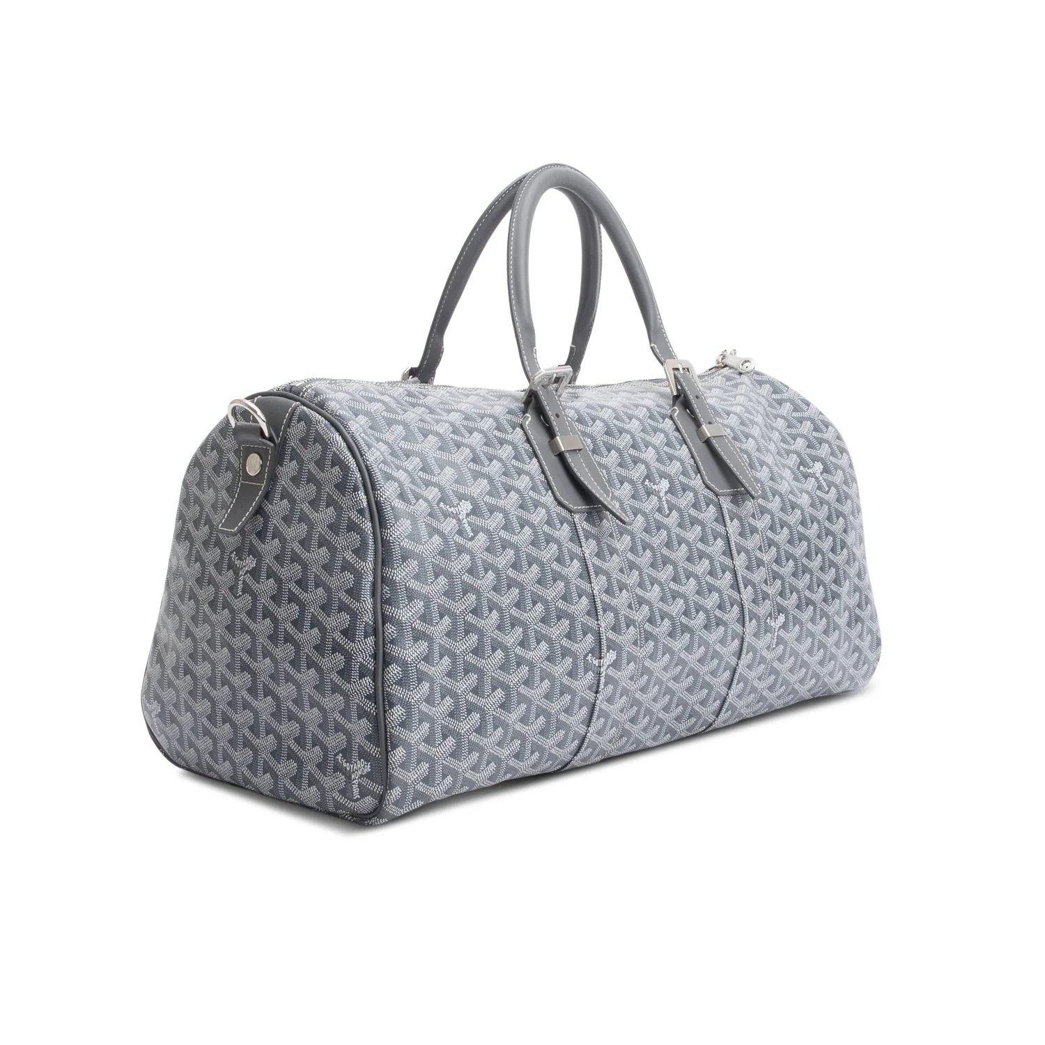 Goyard 2024 Grey Monogram Canvas Croisiere 50 w/ Strap - Image 4