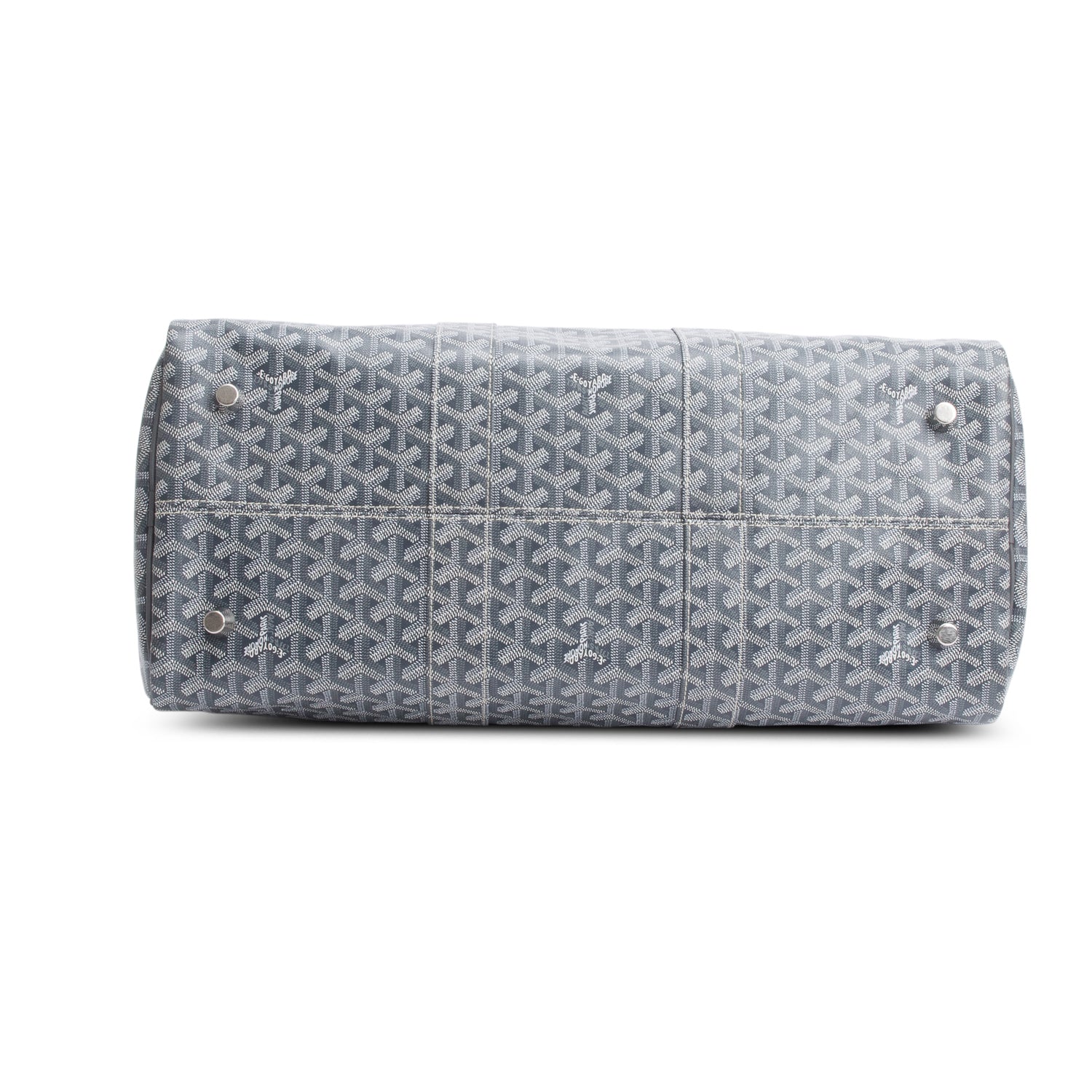 Goyard 2024 Grey Monogram Canvas Croisiere 50 w/ Strap - Image 7