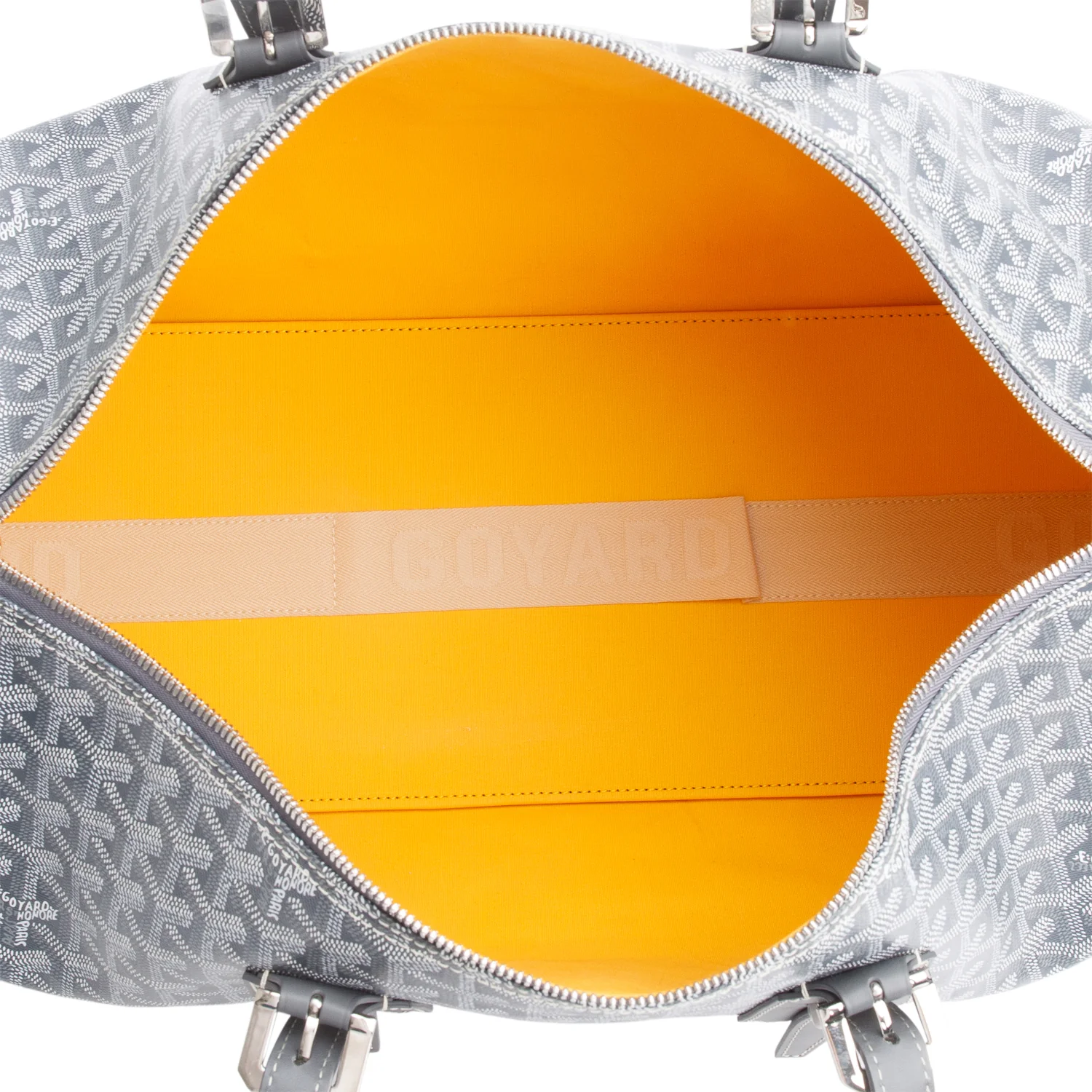 Goyard 2024 Grey Monogram Canvas Croisiere 50 w/ Strap - Image 8