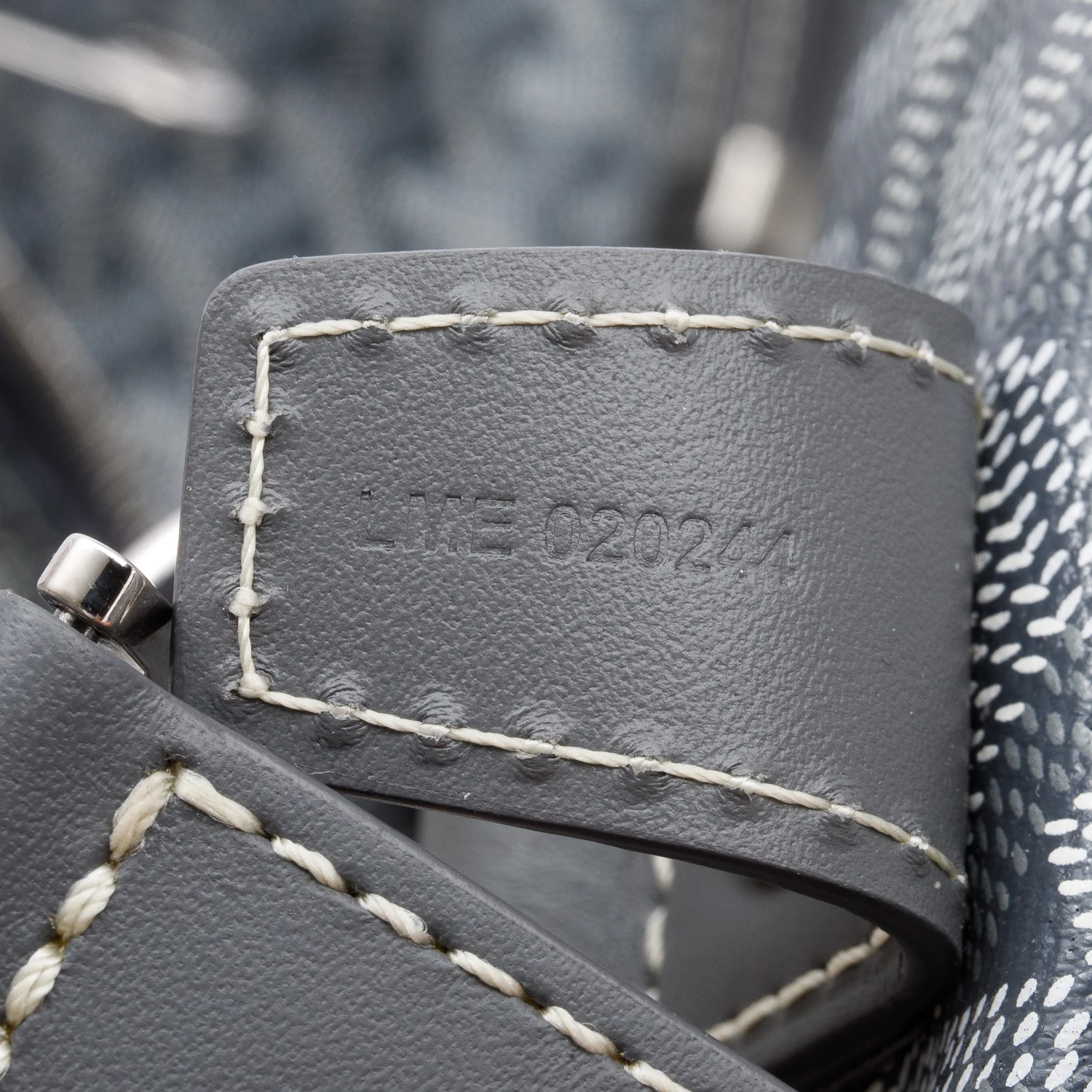 Goyard 2024 Grey Monogram Canvas Croisiere 50 w/ Strap - Image 9