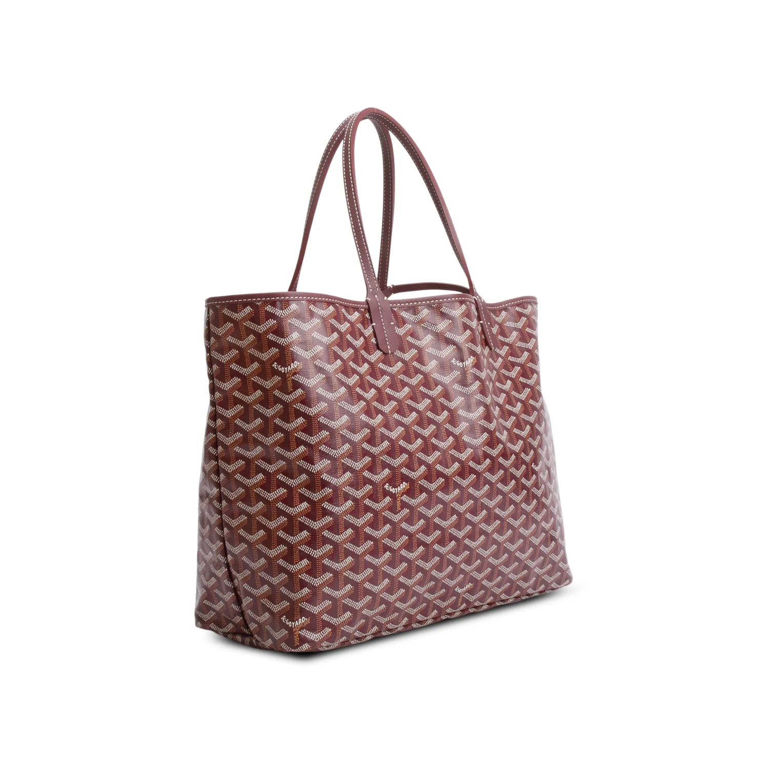 Goyard 2024 Red Saint Louis PM Tote w/ Pouch - Image 6