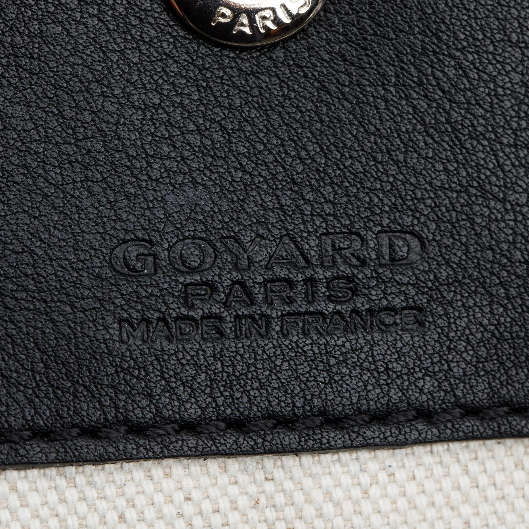 Goyard Black Goyardin Canvas Saint Louis Tote GM w/ Pouch - Image 9