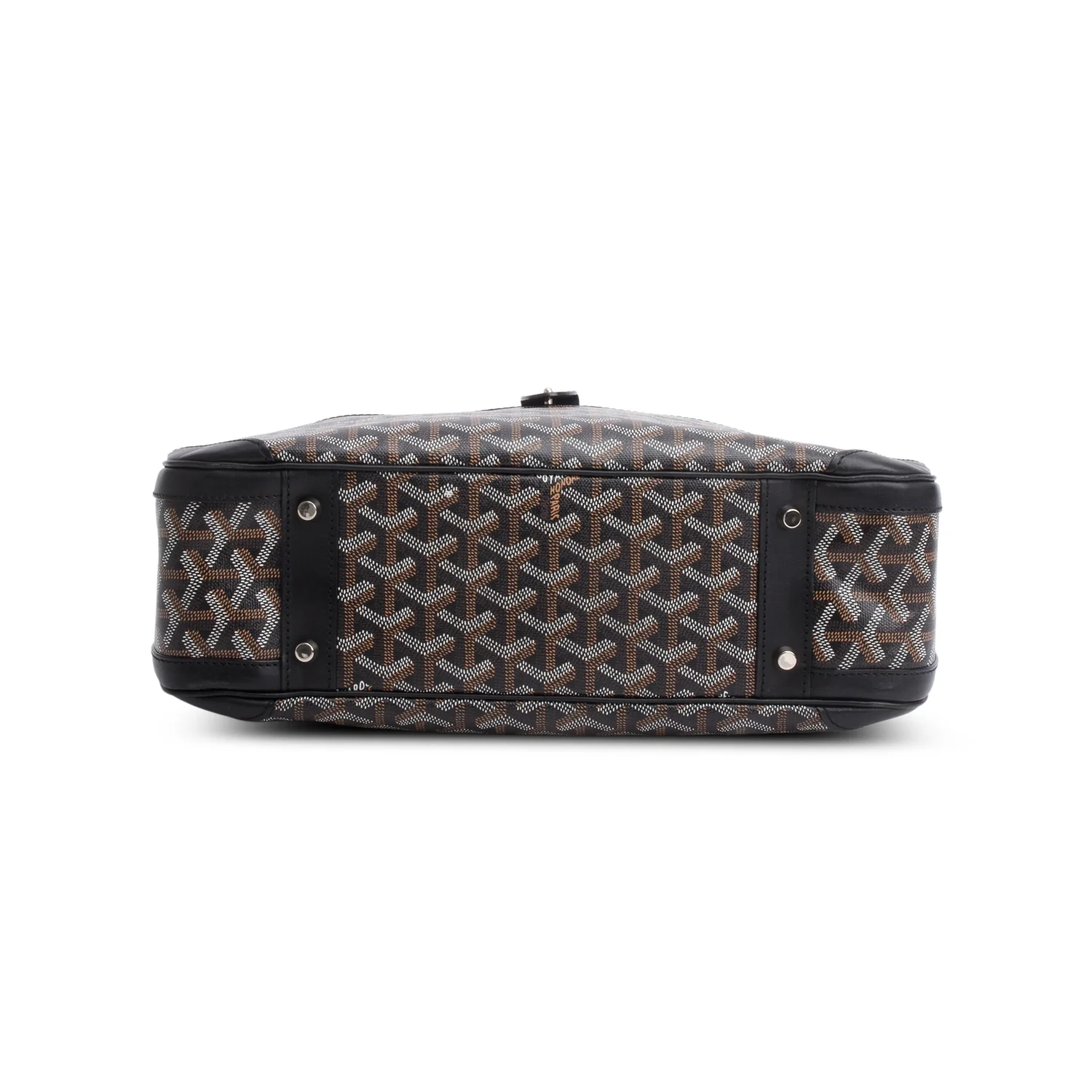 Goyard Black Goyardine Saint Jeanne MM Bowler - Image 5