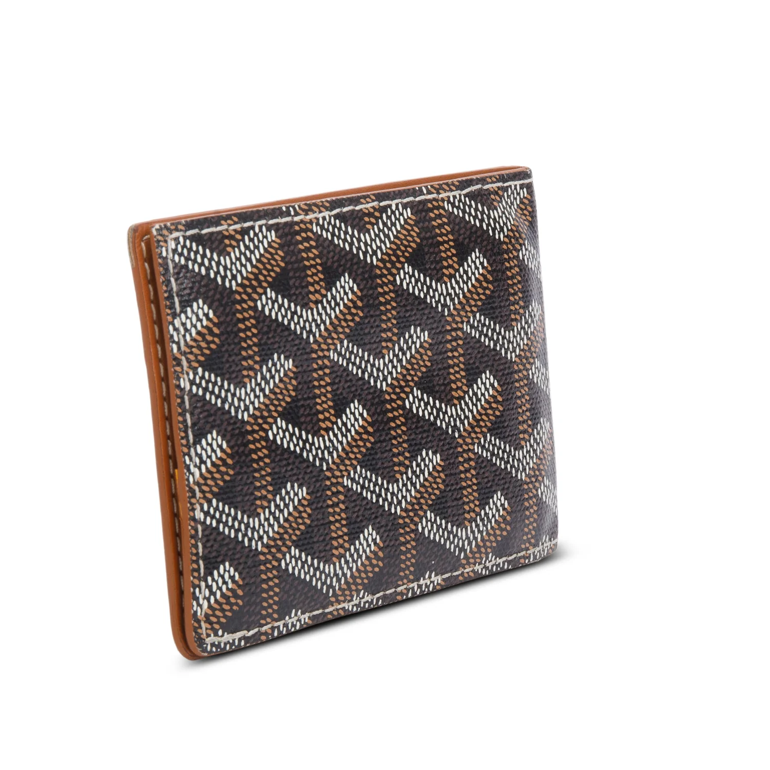 Goyard Black Goyardine Victoire Companion Card Holder Bifold Wallet - Image 4