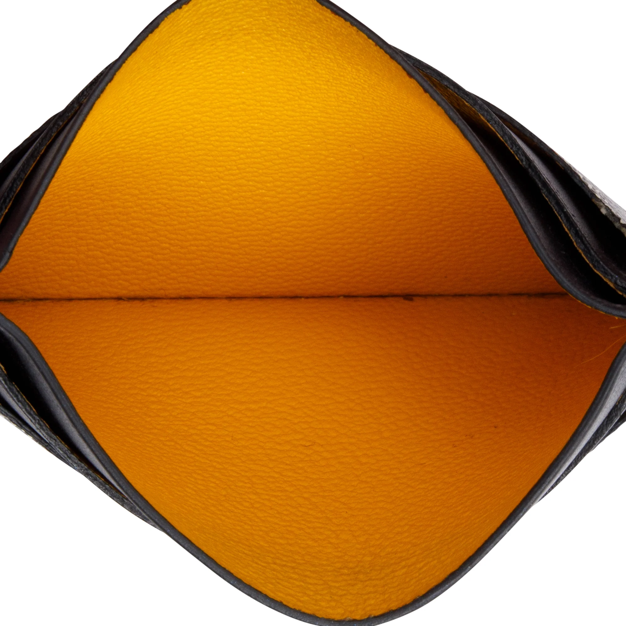 Goyard Black Leather & Coated Canvas Saint Sulpice Card Holder - Image 7