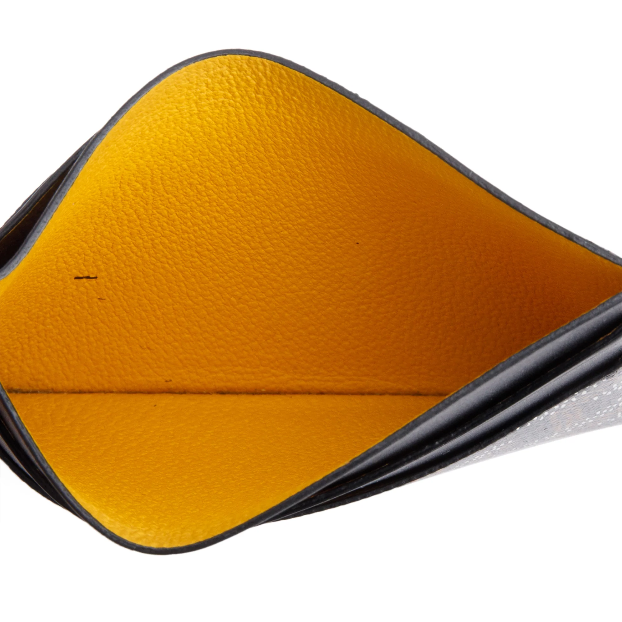 Goyard Black Leather & Coated Canvas Saint Sulpice Card Holder - Image 7
