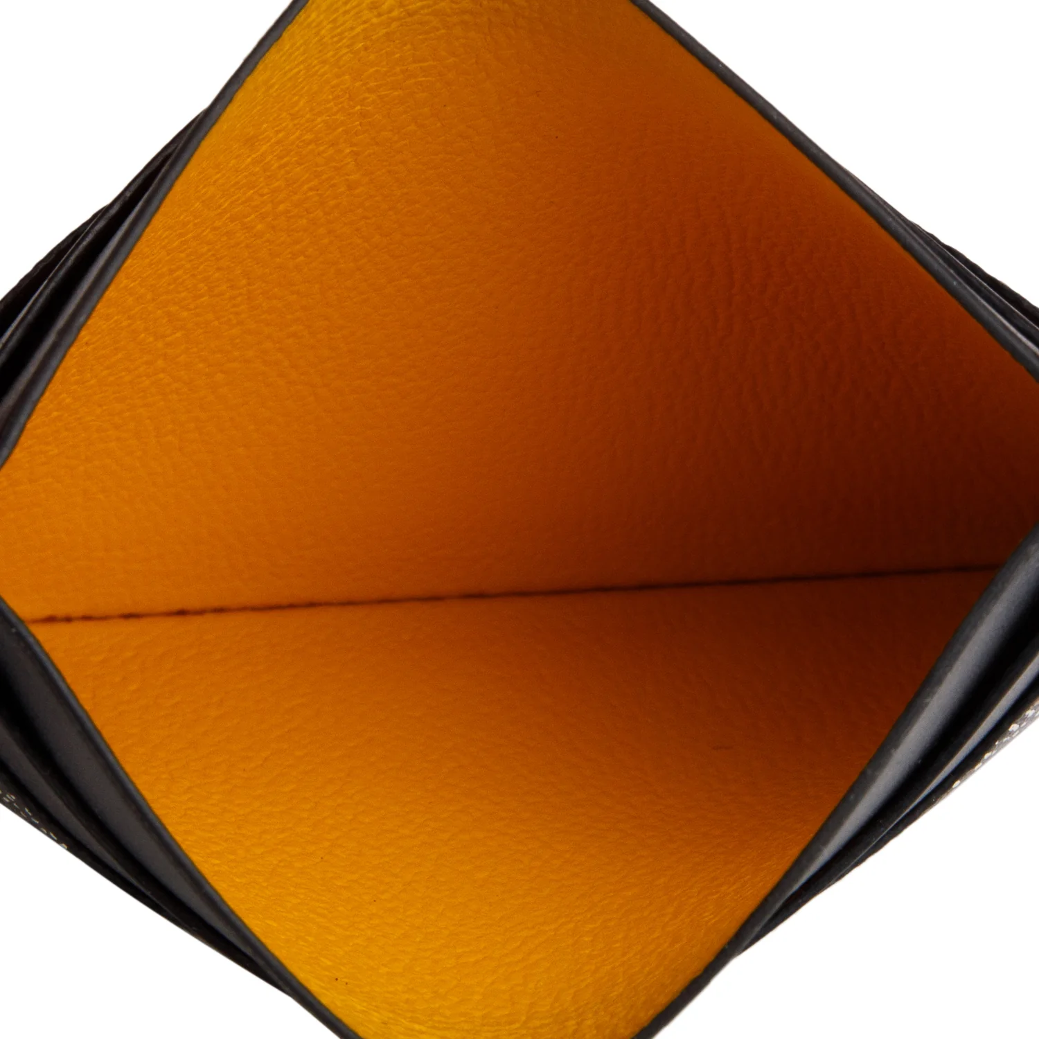 Goyard Black Leather & Coated Canvas Saint Sulpice Card Holder - Image 5