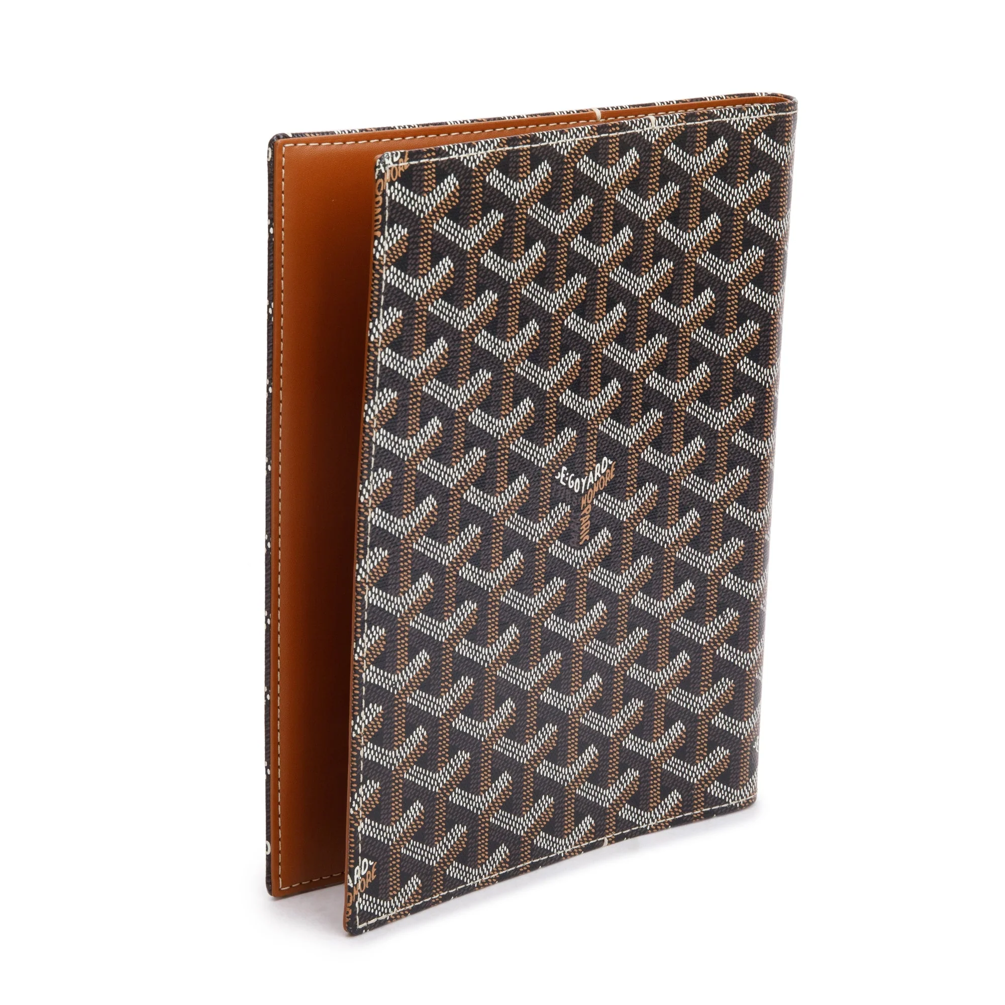 Goyard Black Monogram Coated Canvas Agenda Holder - Image 4