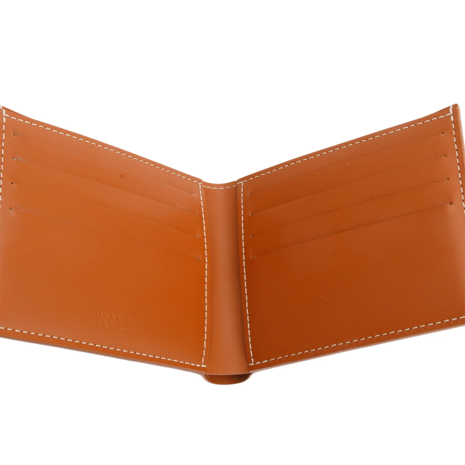 Goyard Brown Goyardine Victorie Bifold Wallet w/ Box & Receipt - Image 7