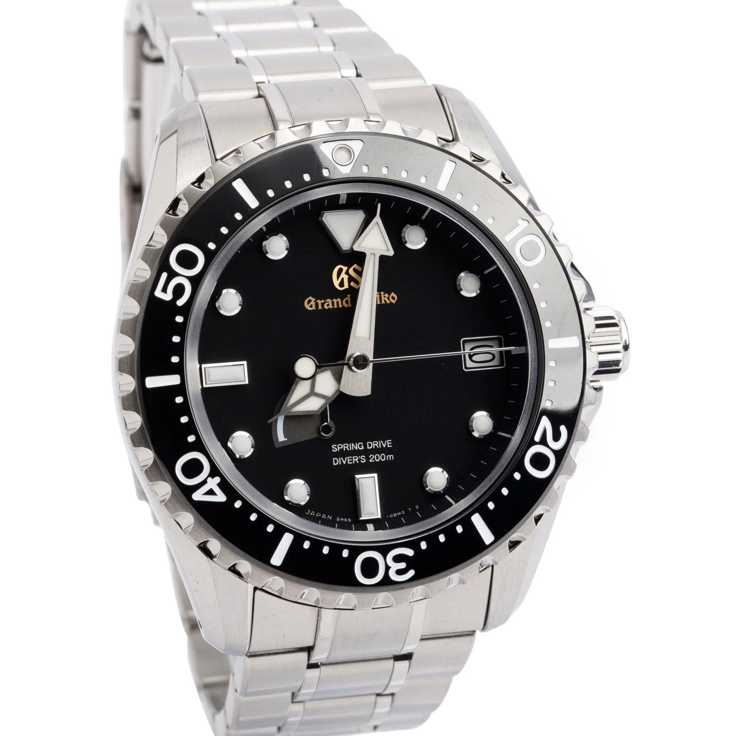 Grand Seiko 2025 Titanium Sport Collection GS 44 mm Spring Drive Automatic Watch Black Dial SBGA231G w/ Box & Papers - Image 3