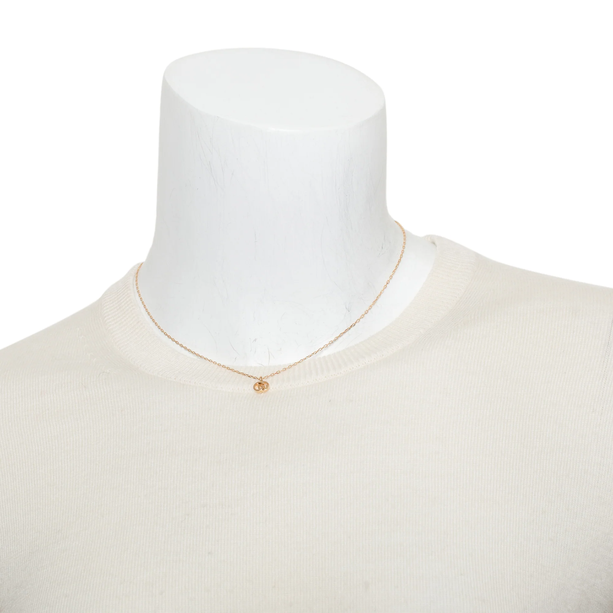 Gucci 18k Rose Gold Running GG Pendant Necklace - Image 2