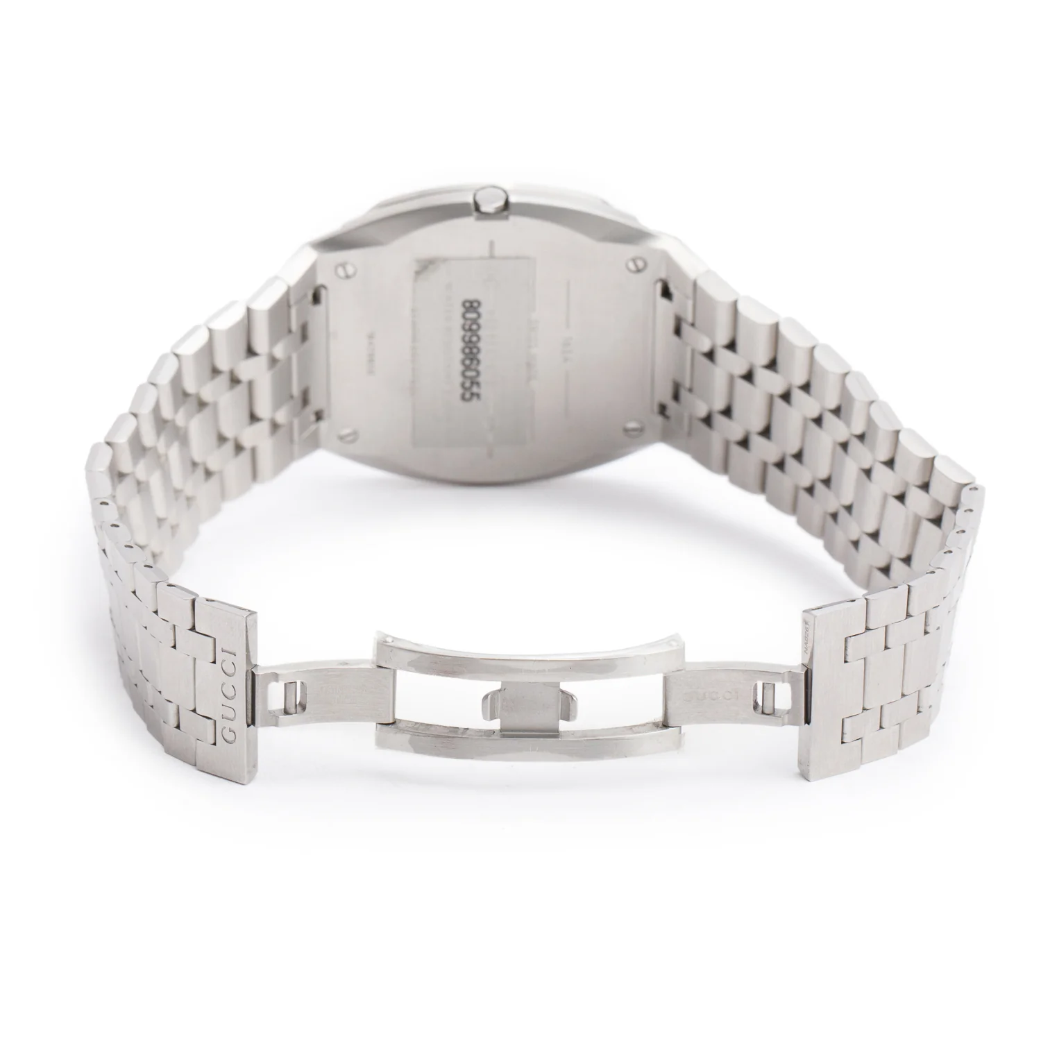 Gucci 2022 Stainless Steel 25H 38 MM Quartz Watch w/ Box & Receipt - Image 5