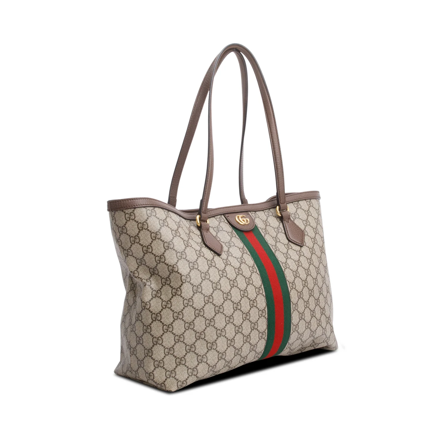 Gucci 2023 GG Supreme Monogram Large Ophidia Tote w/ Receipt - Image 3