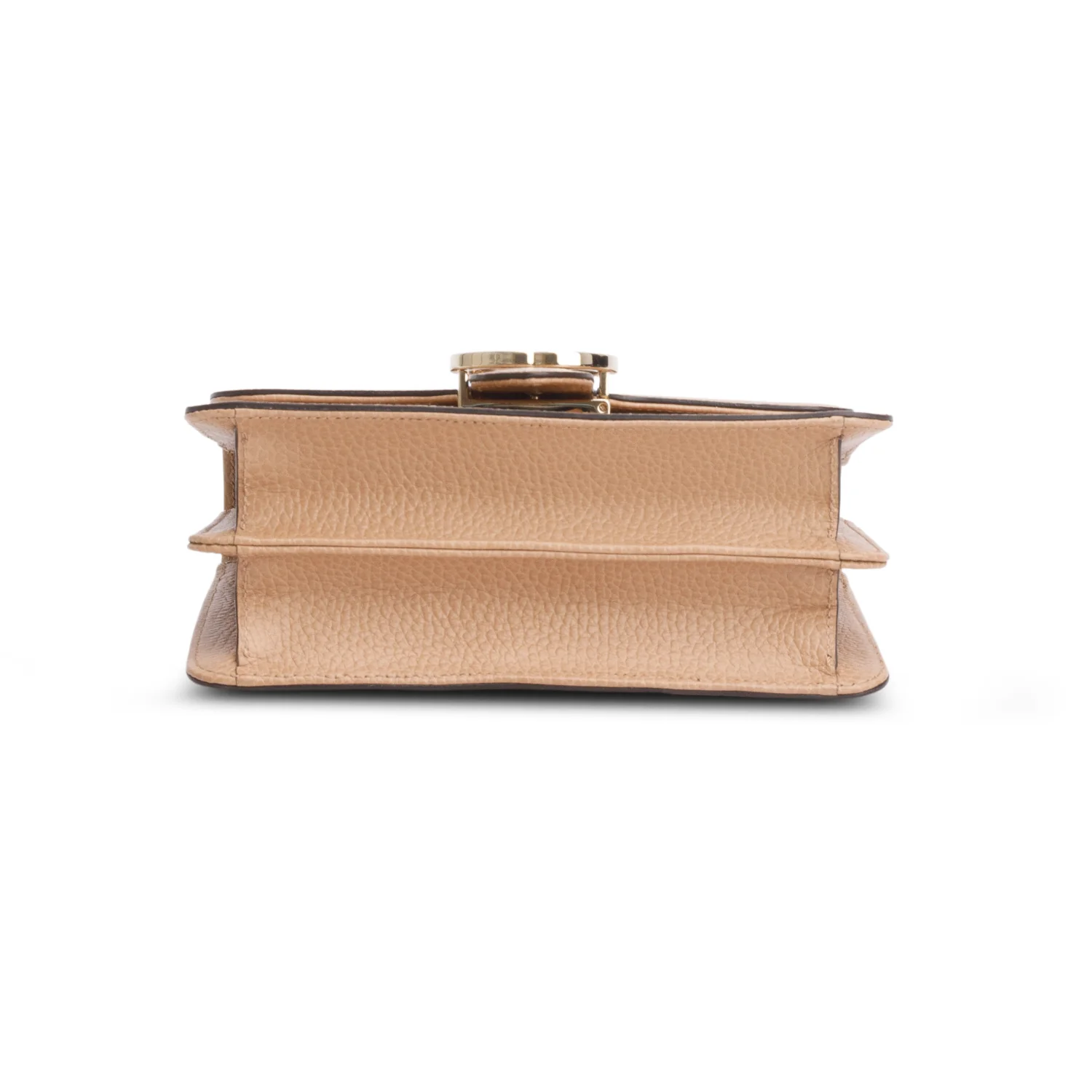 Gucci Beige Dollar Calfskin Small Interlocking G Shoulder Bag - Image 7