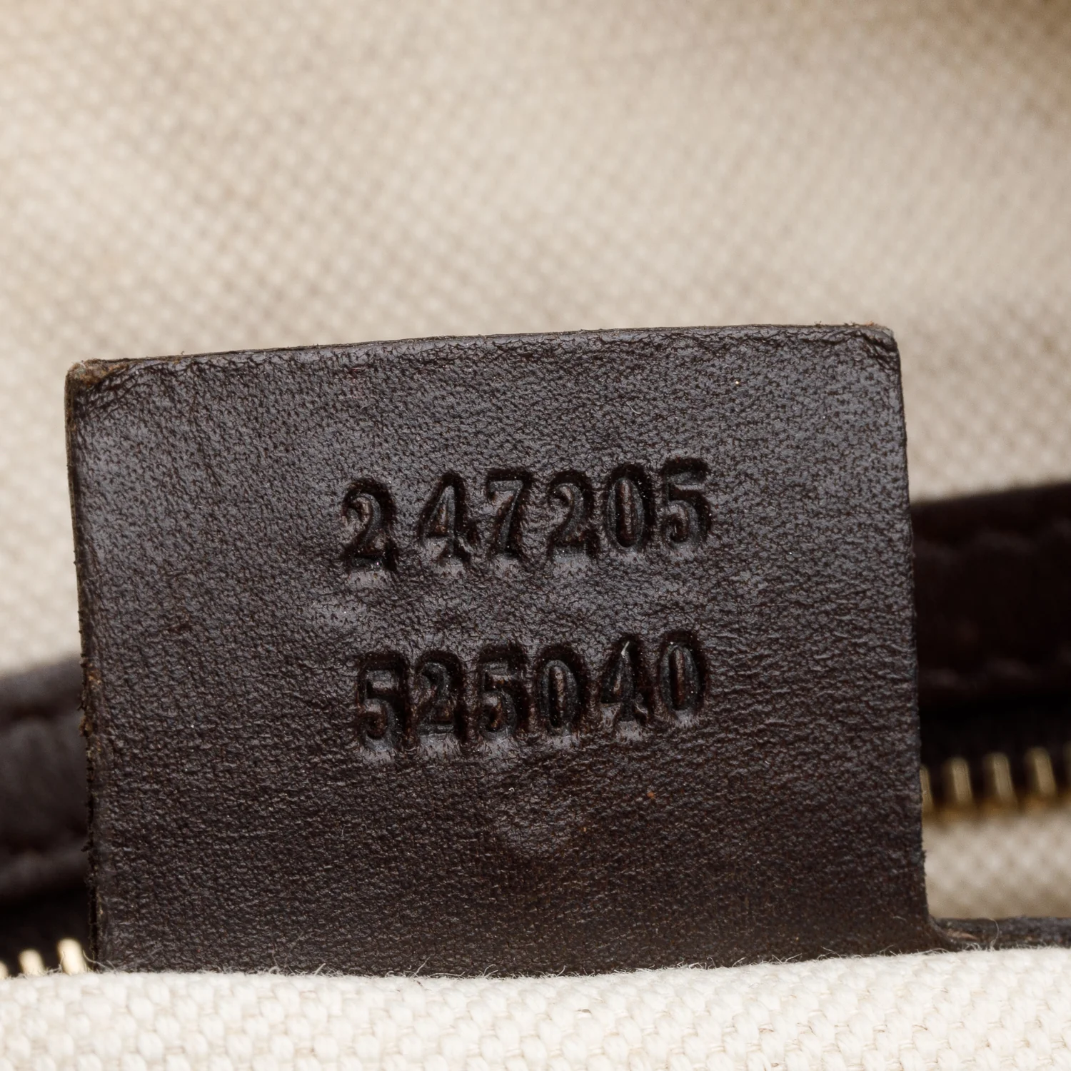 Gucci Beige GG Canvas Brown Leather Trim Joy Boston Bag w/ Strap - Image 10