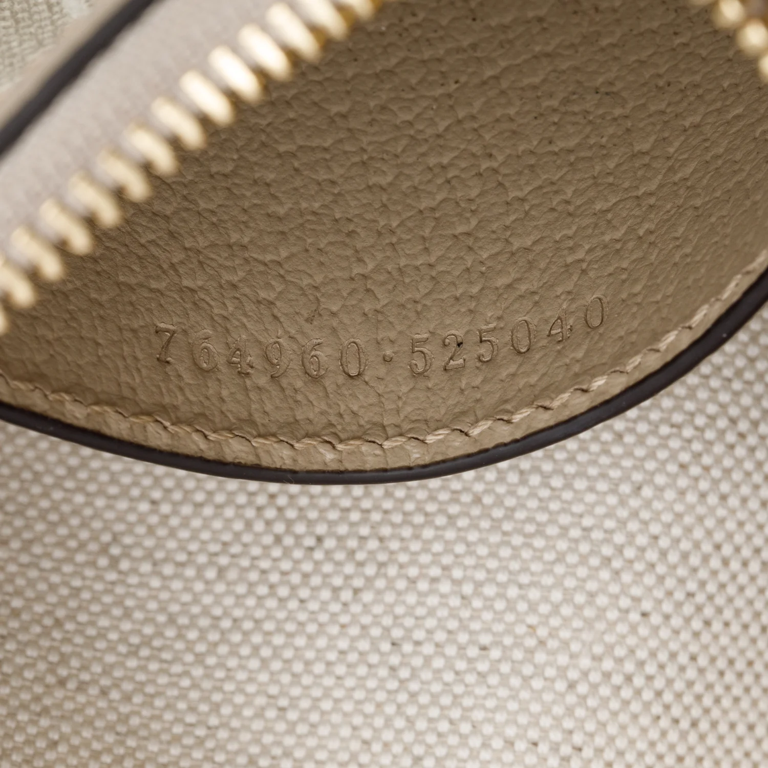 Gucci Beige GG Supreme Monogram Textured Dollar Calfskin Mini Ophidia Chain Bag w/ Box - Image 9