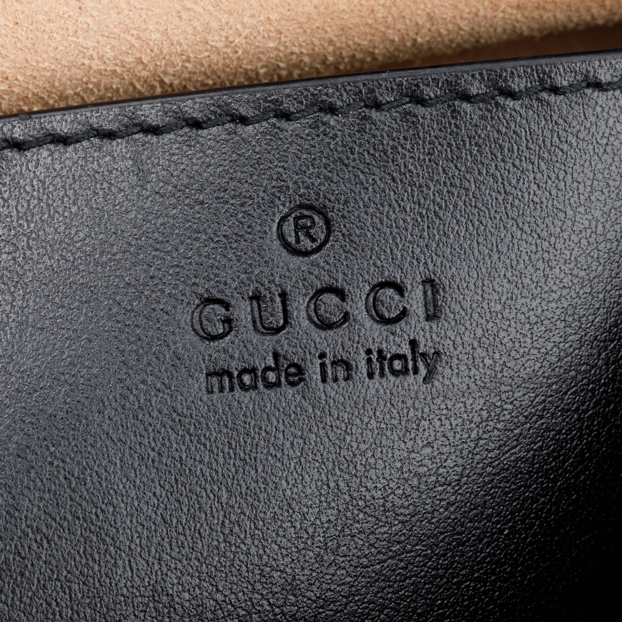 Gucci Black Aria GG Marmont Matelasse Small Shoulder Bag - Image 9