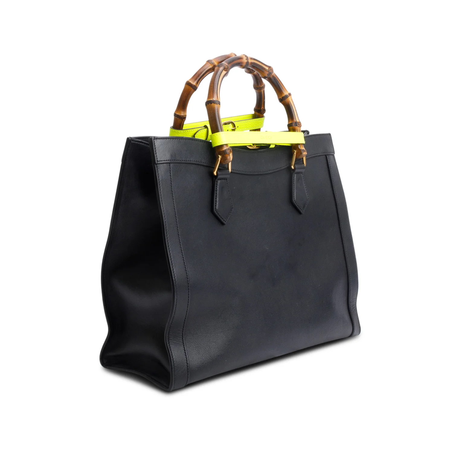 Gucci Black Calfskin Large Diana Tote w/ Box & Receipt - Image 6