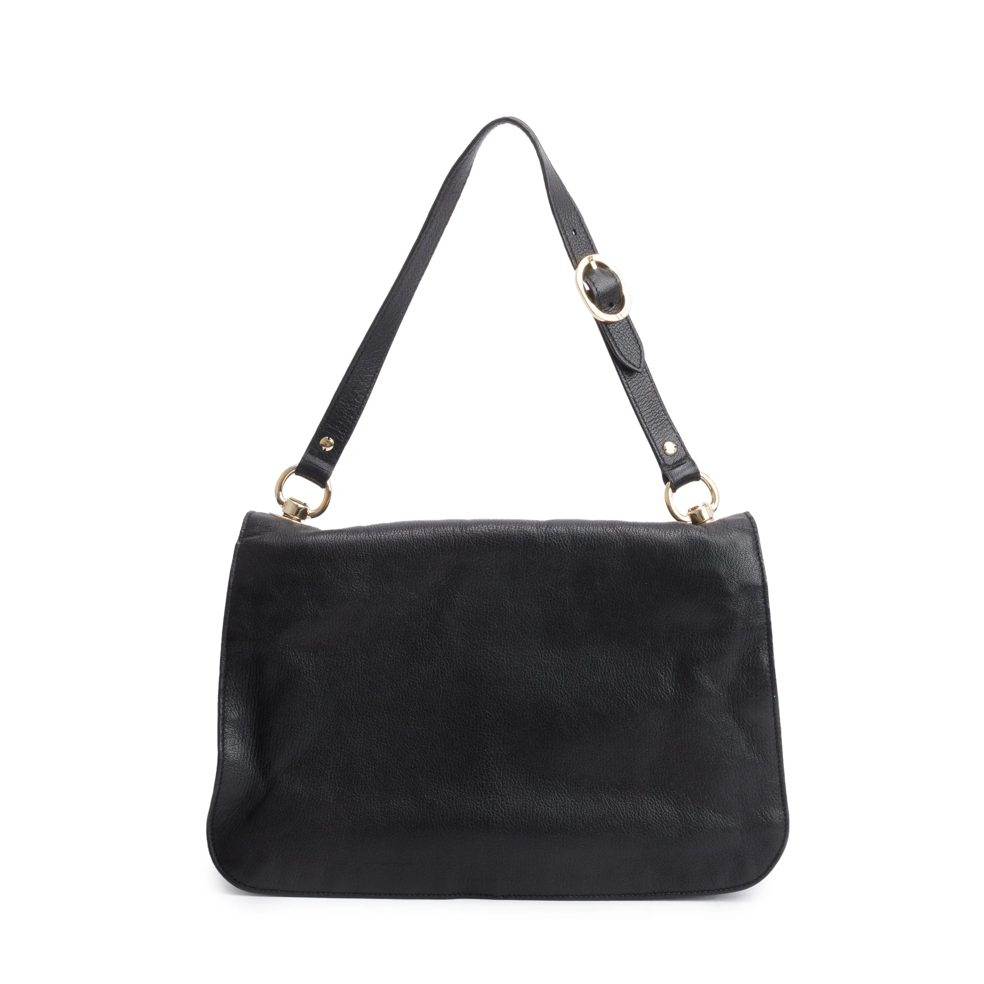 Gucci Black Calfskin Leather Blondie Flap Shoulder Bag - Image 4
