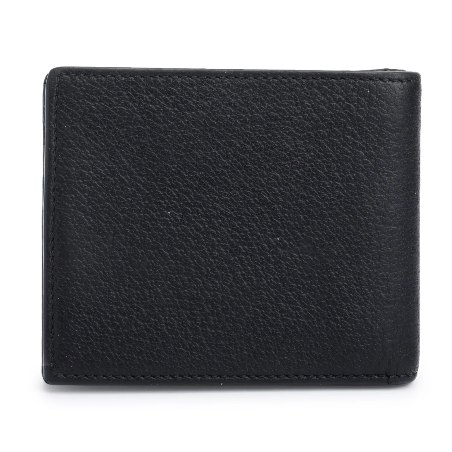Gucci Black Dollar Calfskin GG Mamont Bi-Fold Card Case Wallet - Image 3