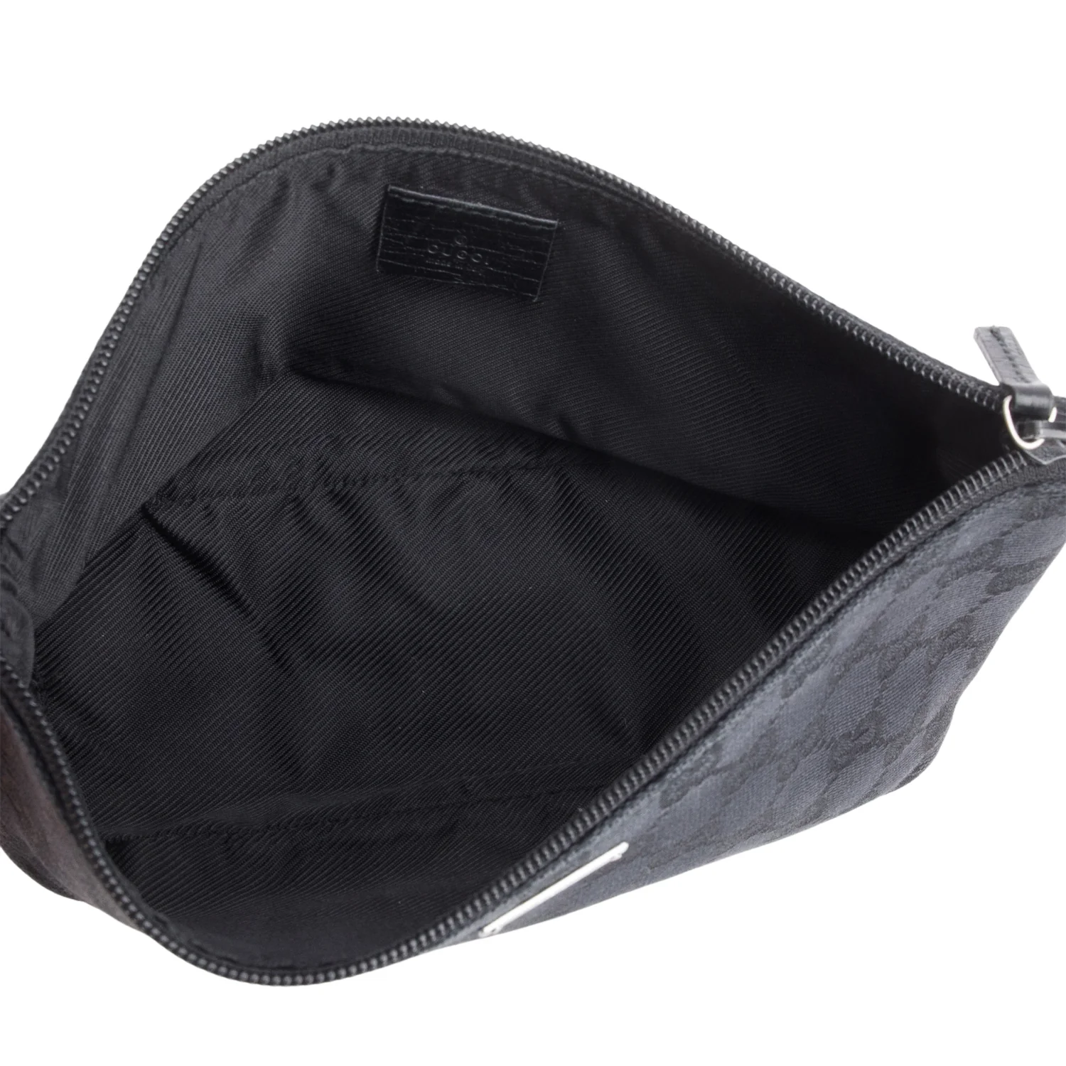 Gucci Black GG Canvas Boat Pochette - Image 6