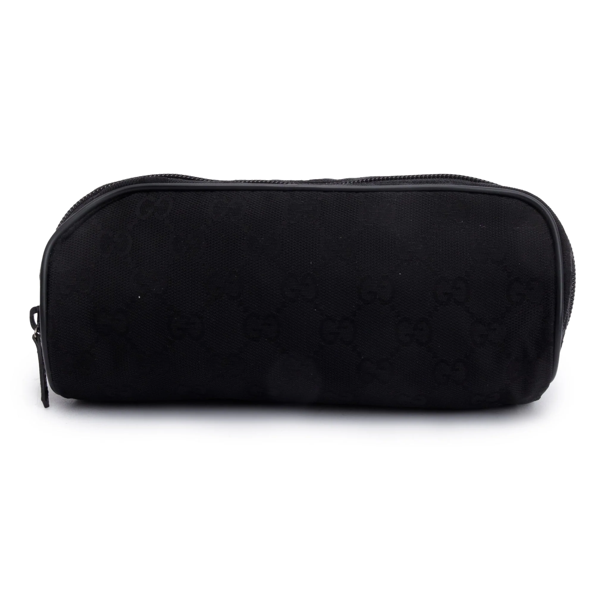 Gucci Black GG Canvas Cosmetic Pouch w/ Box - Image 4