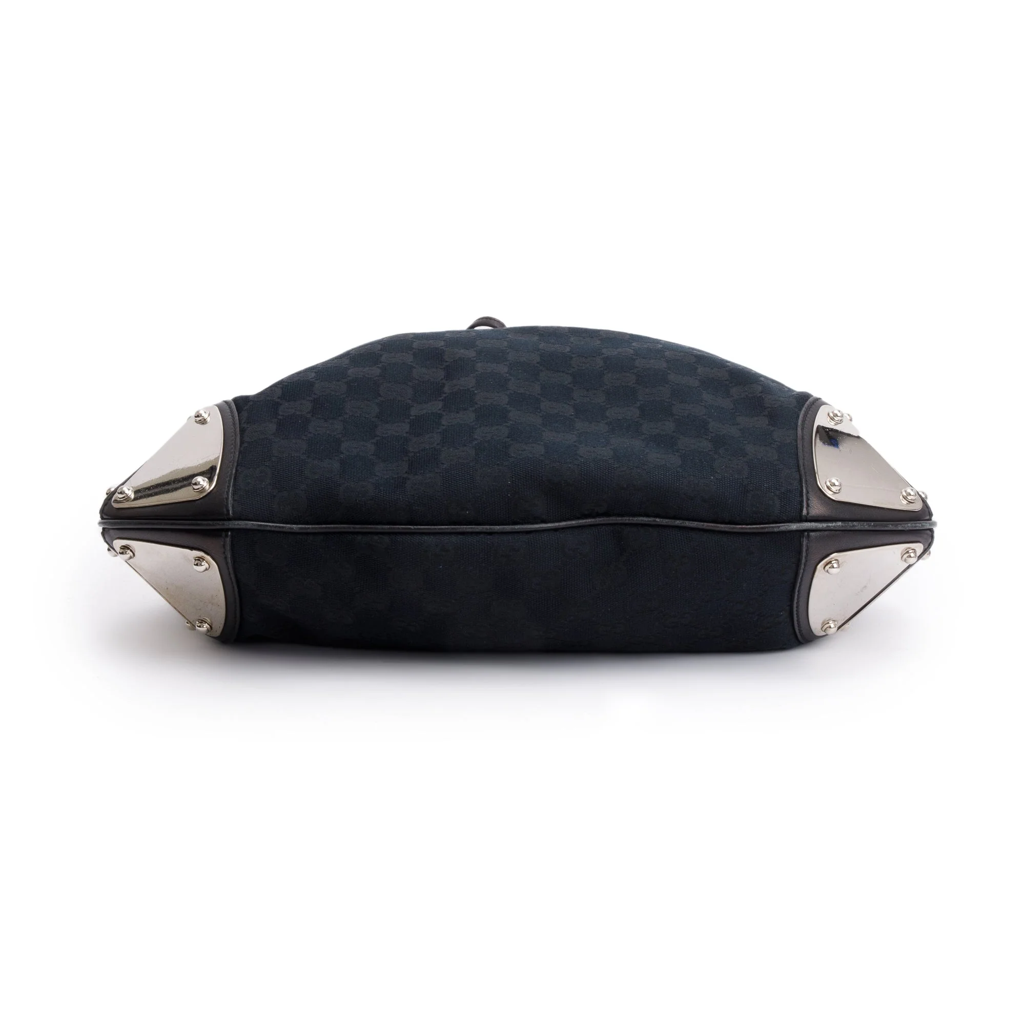 Gucci Black GG Canvas Medium Indy Babouska Hobo - Image 5
