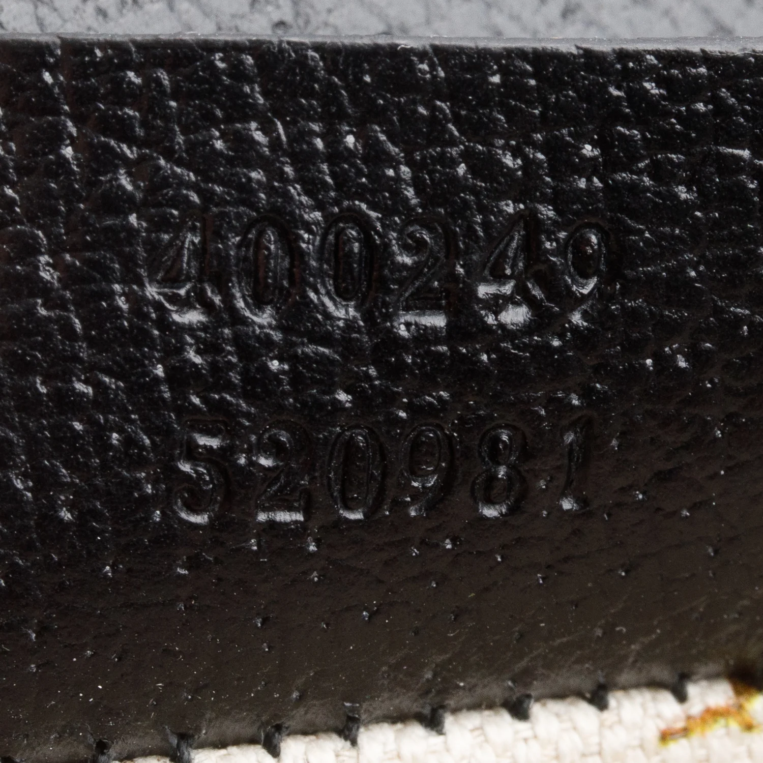Gucci Black GG Dollar Calfskin Web Medium Dionysus Shoulder Bag - Image 10